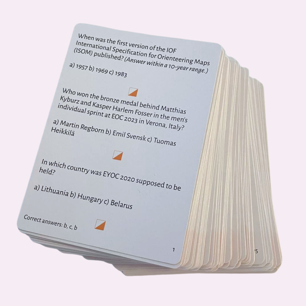 The Orienteering Quiz