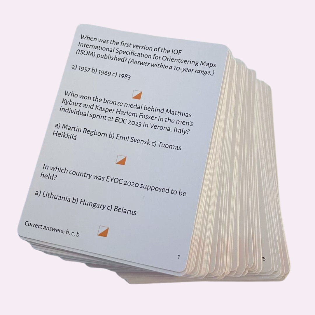 The Orienteering Quiz