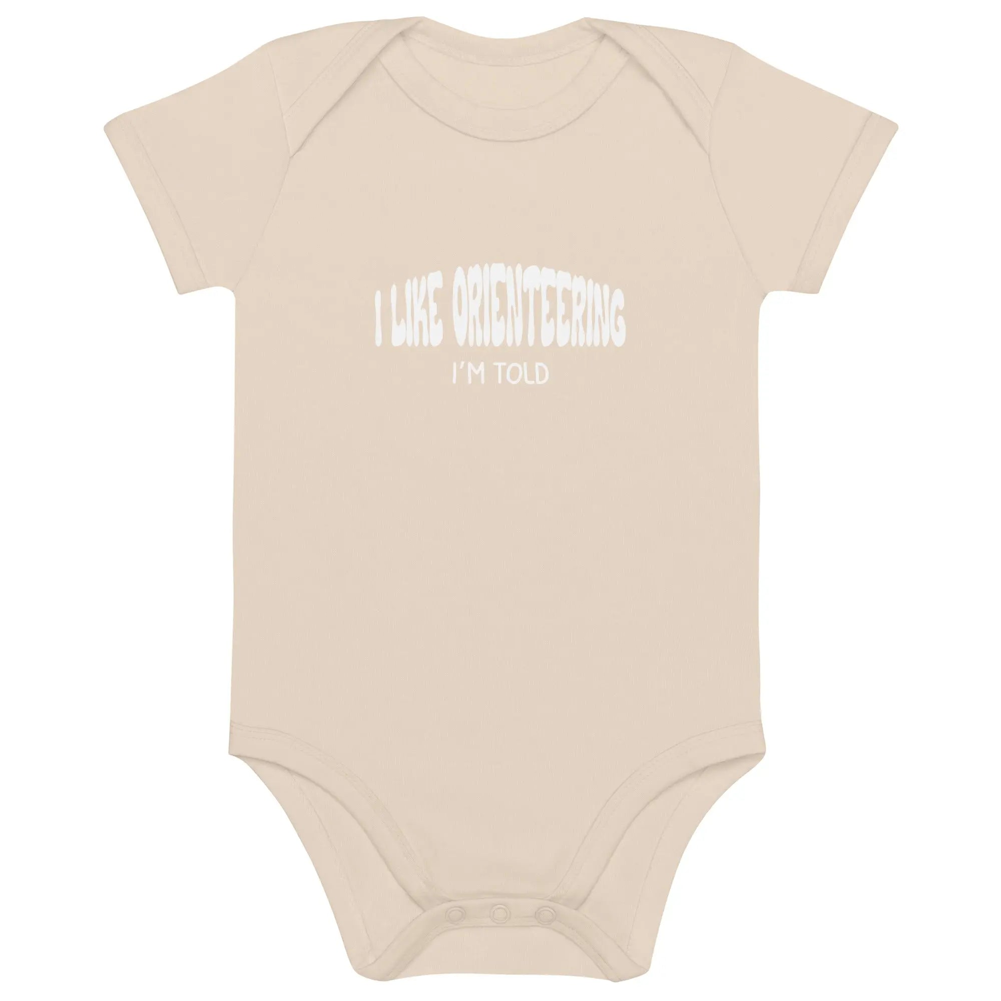 I Like Orienteering I’m Told Baby Bodysuit 