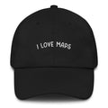 I Love Maps Embroidered Cap 