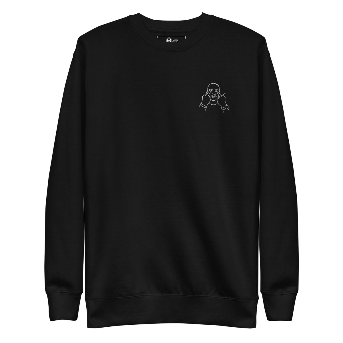 Product mockup black