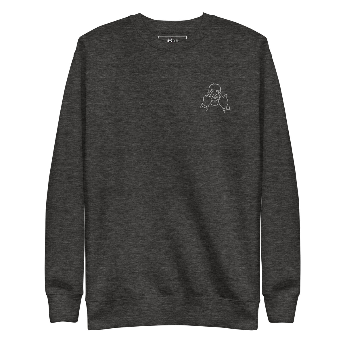 Product mockup charcoal heather