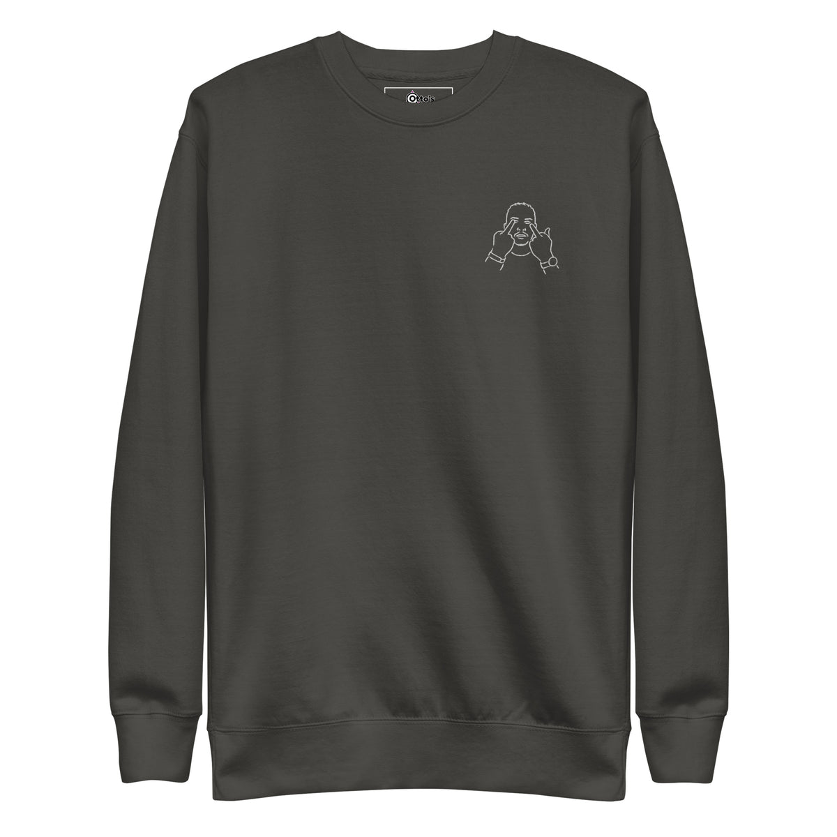 Product mockup vintage black