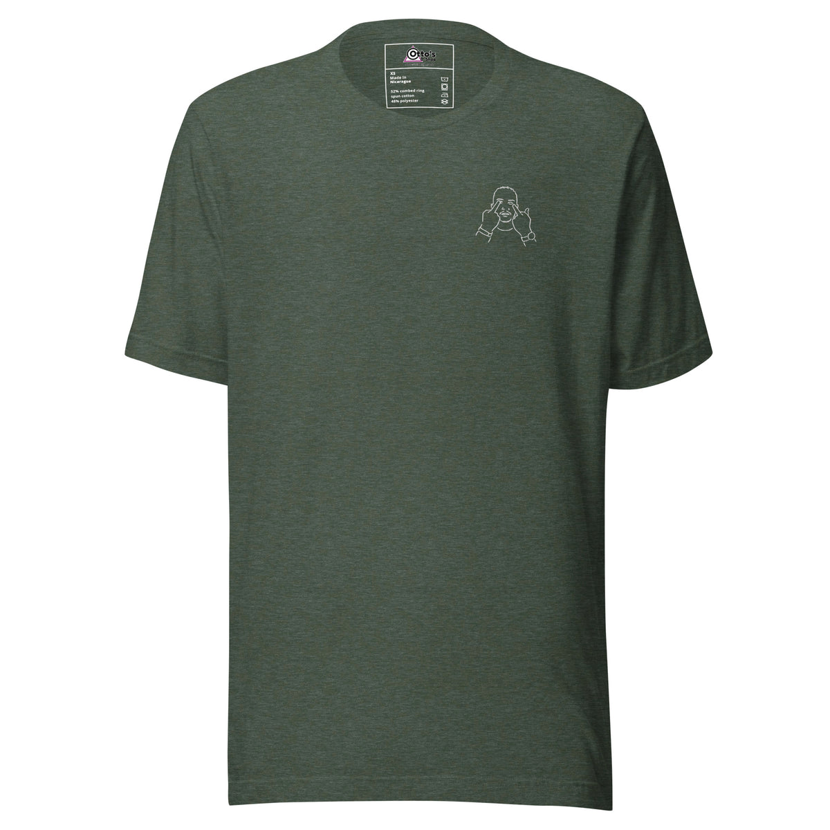 Product mockup heather forest