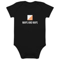 Maps and Naps Orienteering Baby Bodysuit 