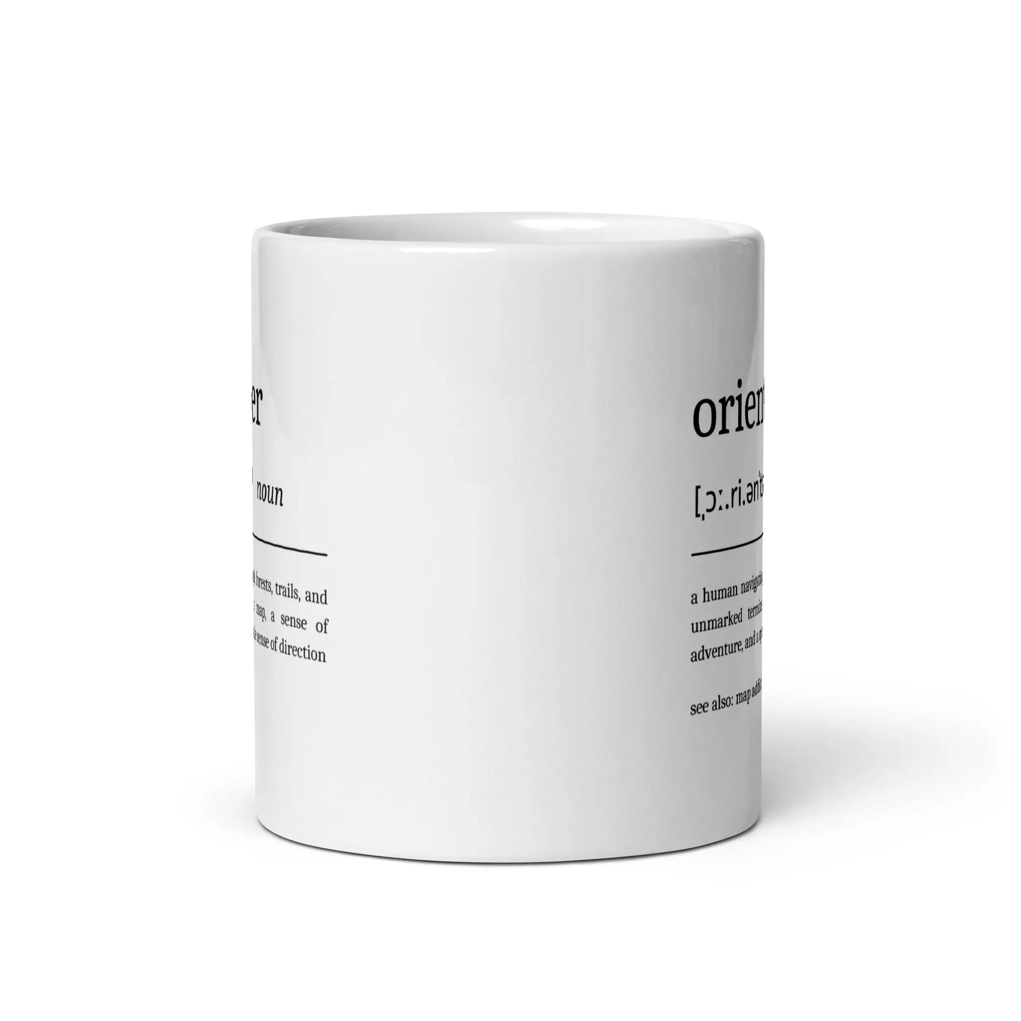 Orienteer Definition Mug 