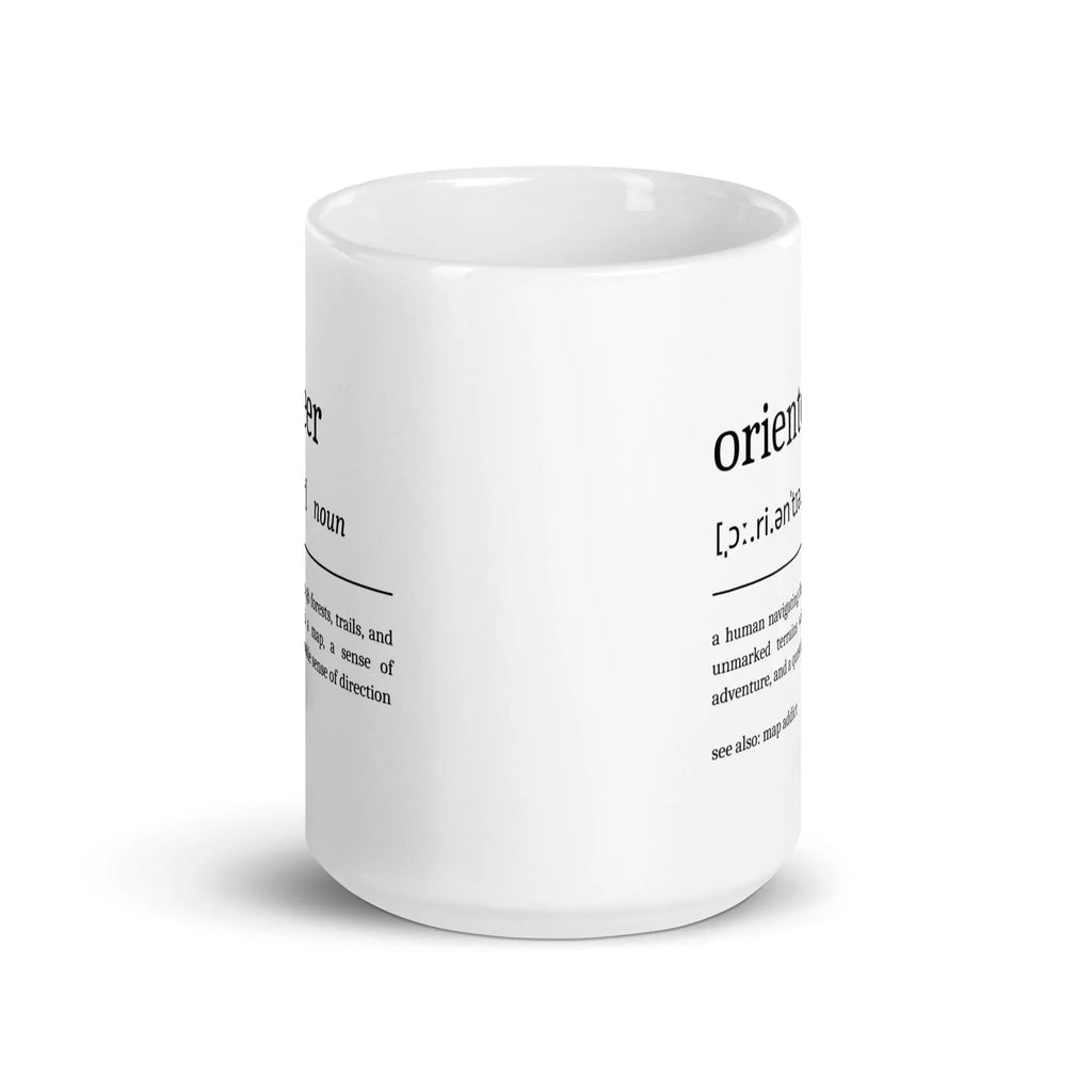 Orienteer Definition Mug 