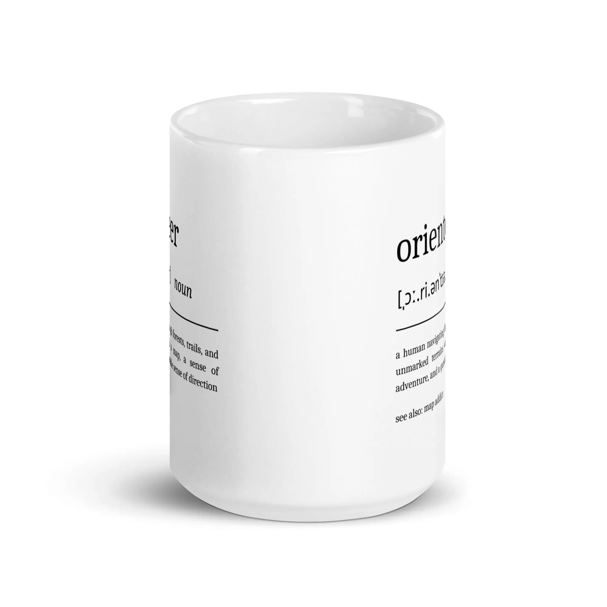 Orienteer Definition Mug 