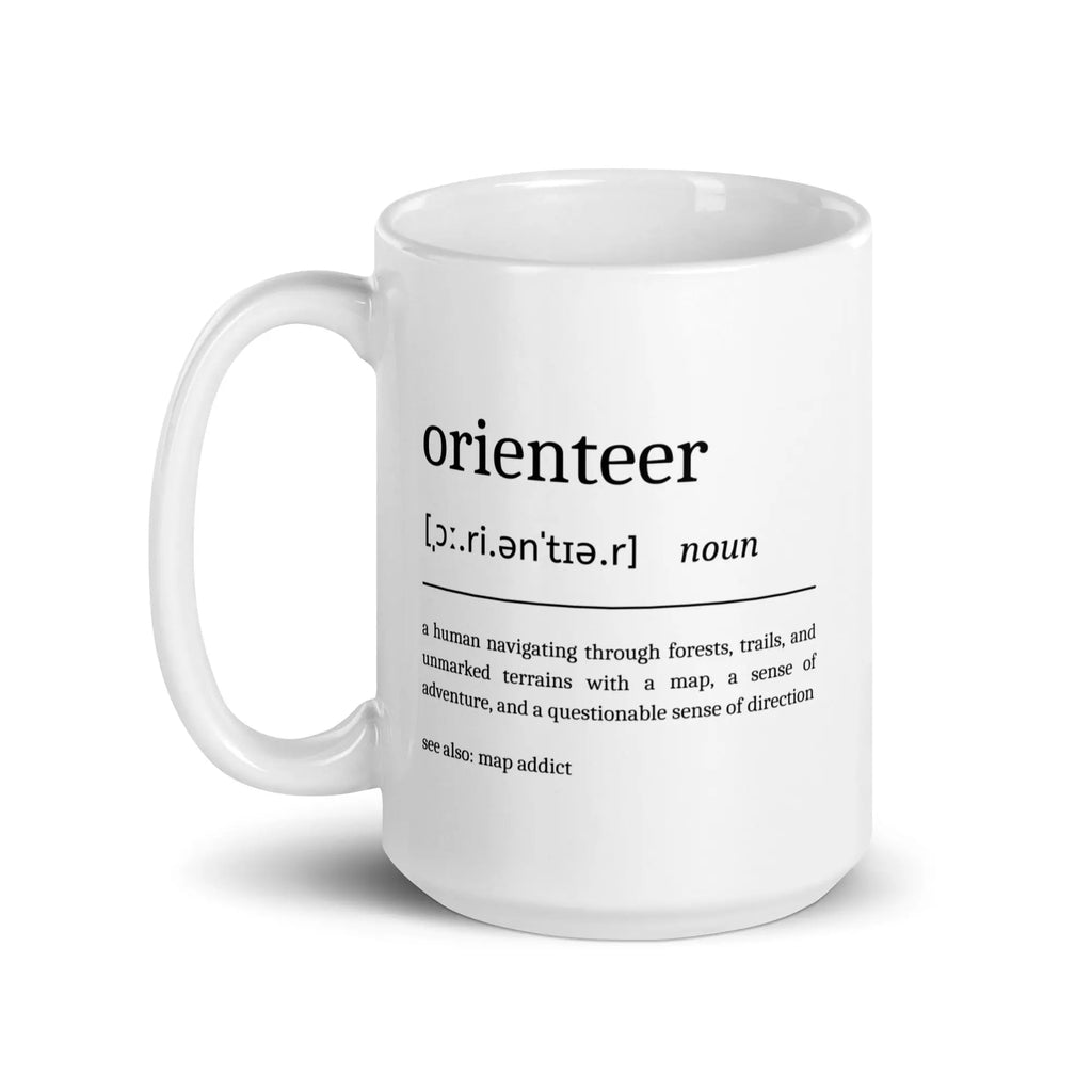 Orienteer Definition Mug 