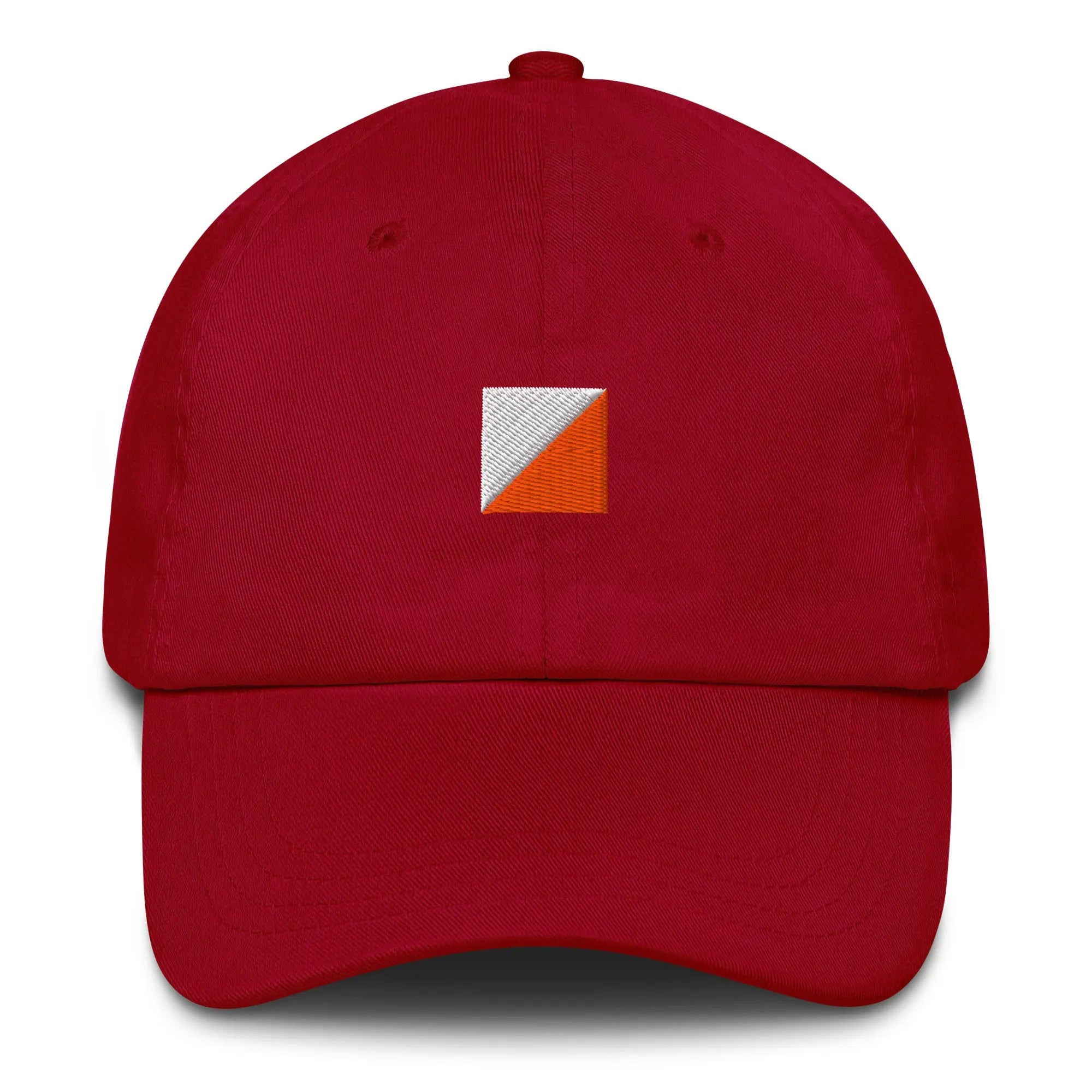 Orienteering Control Flag Embroidered Cap 