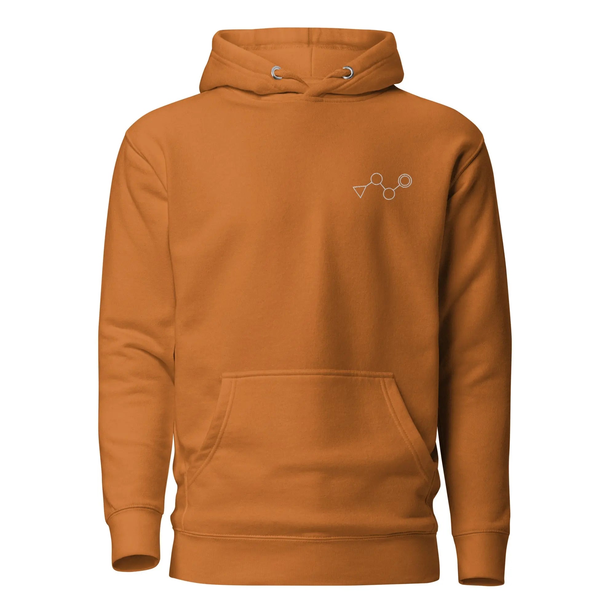 Orienteering Course Embroidered Hoodie 