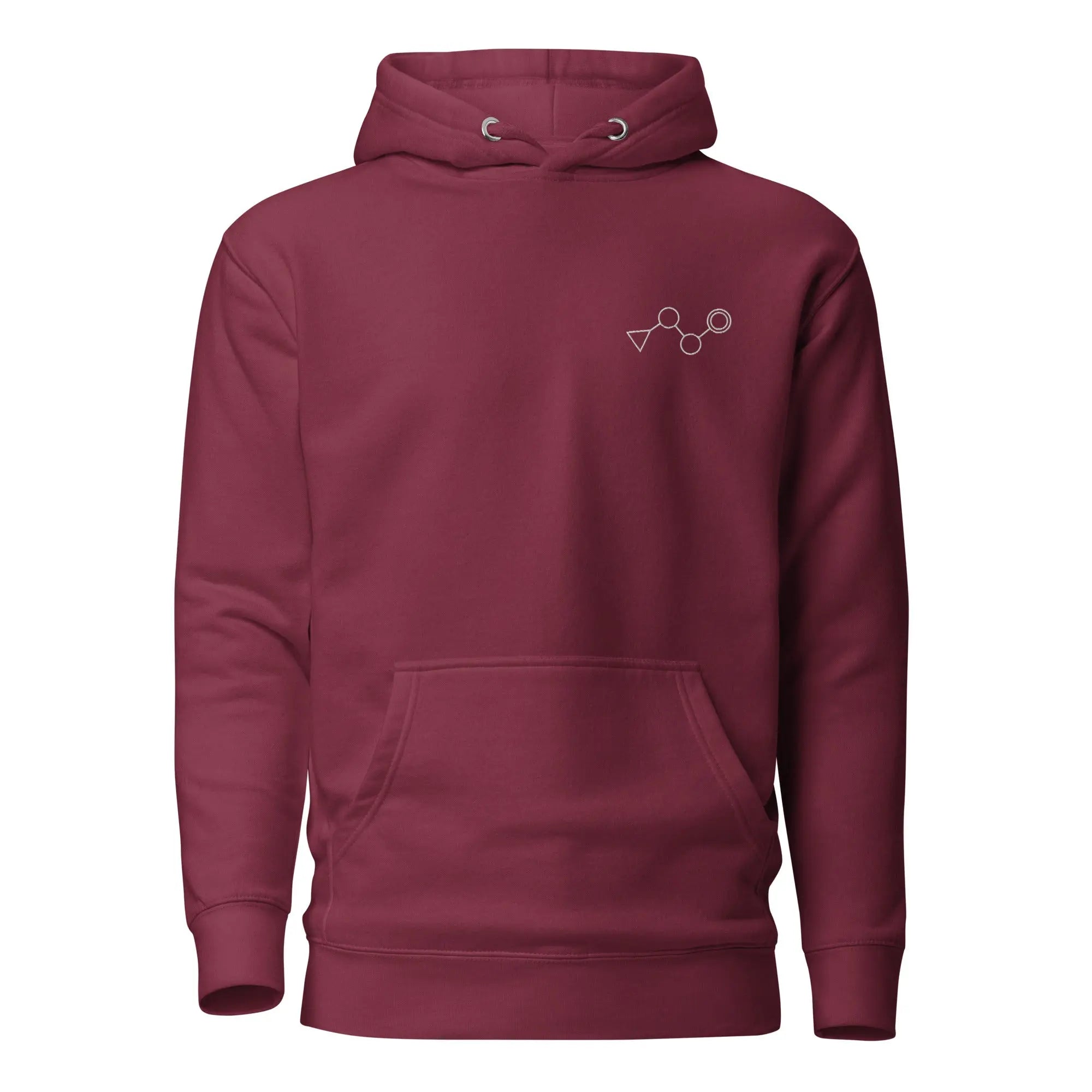 Orienteering Course Embroidered Hoodie 