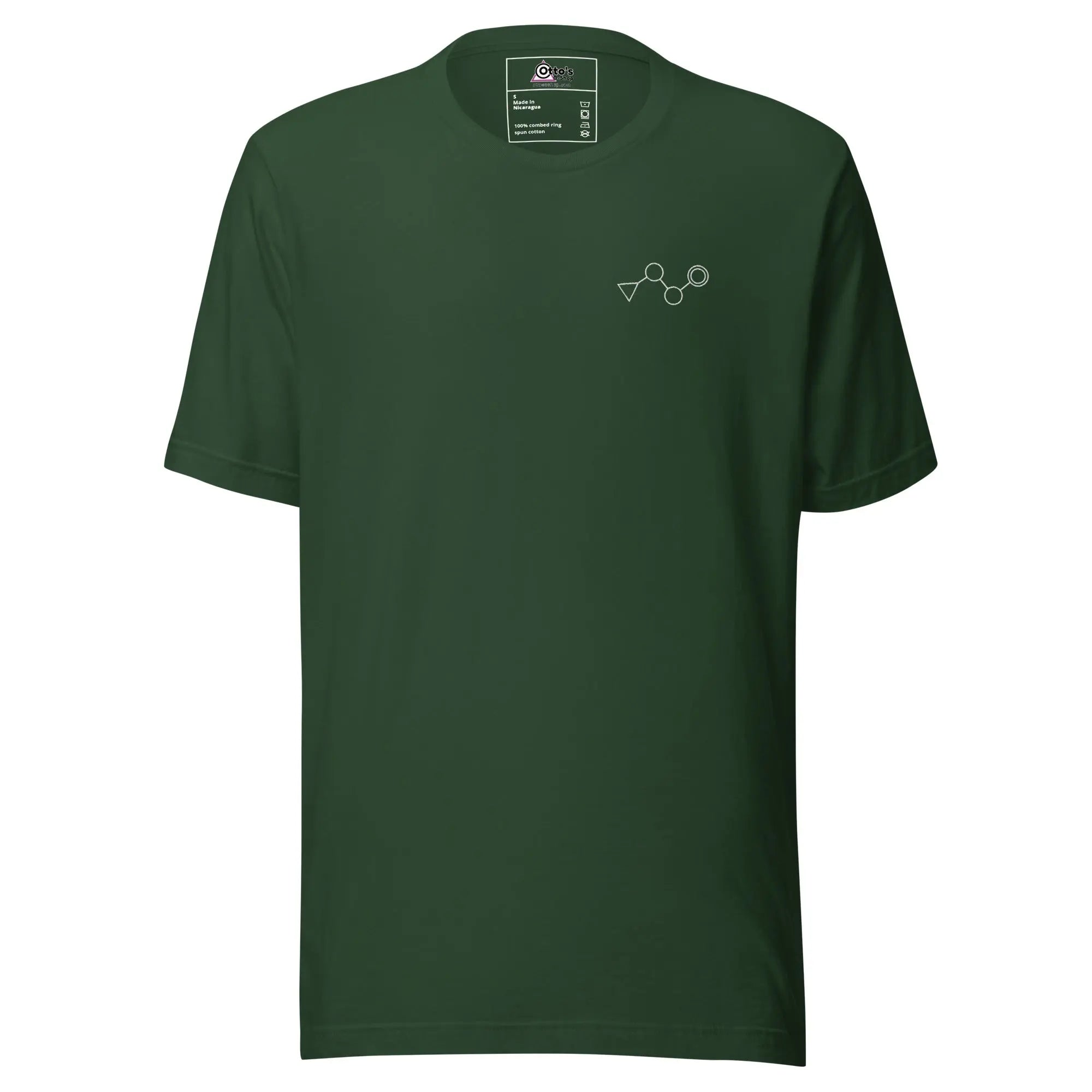Orienteering Course Embroidered T-shirt 