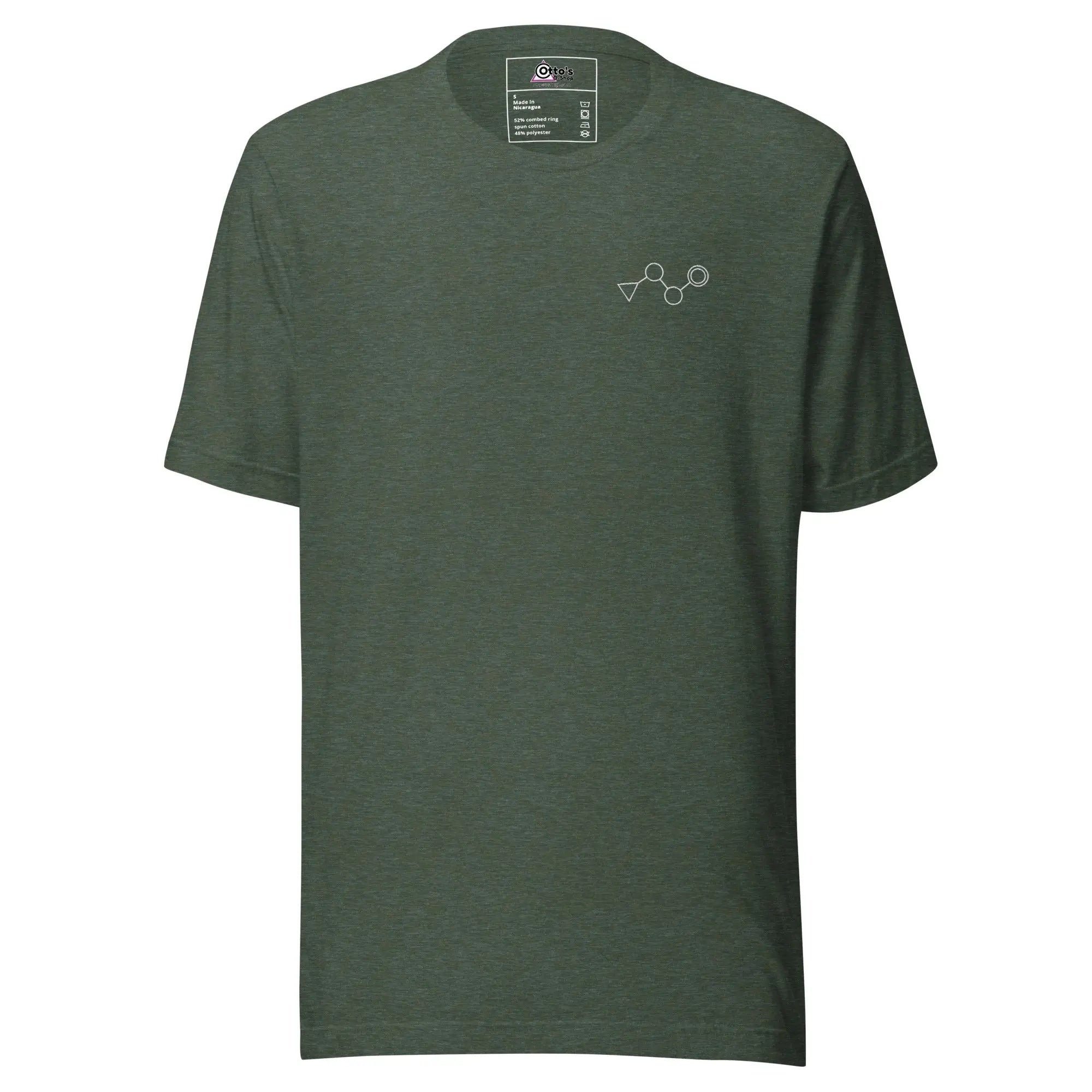 Orienteering Course Embroidered T-shirt 