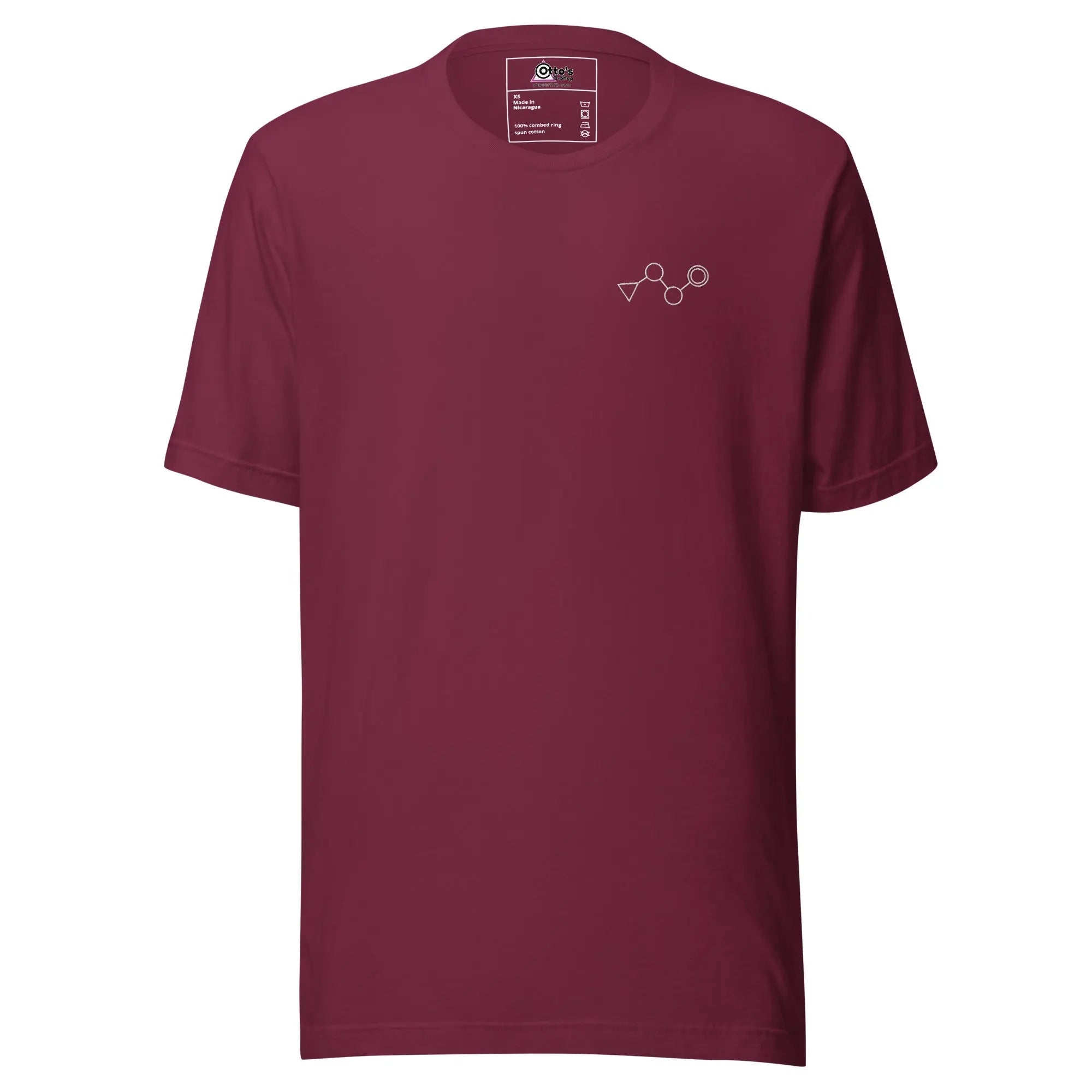 Orienteering Course Embroidered T-shirt 