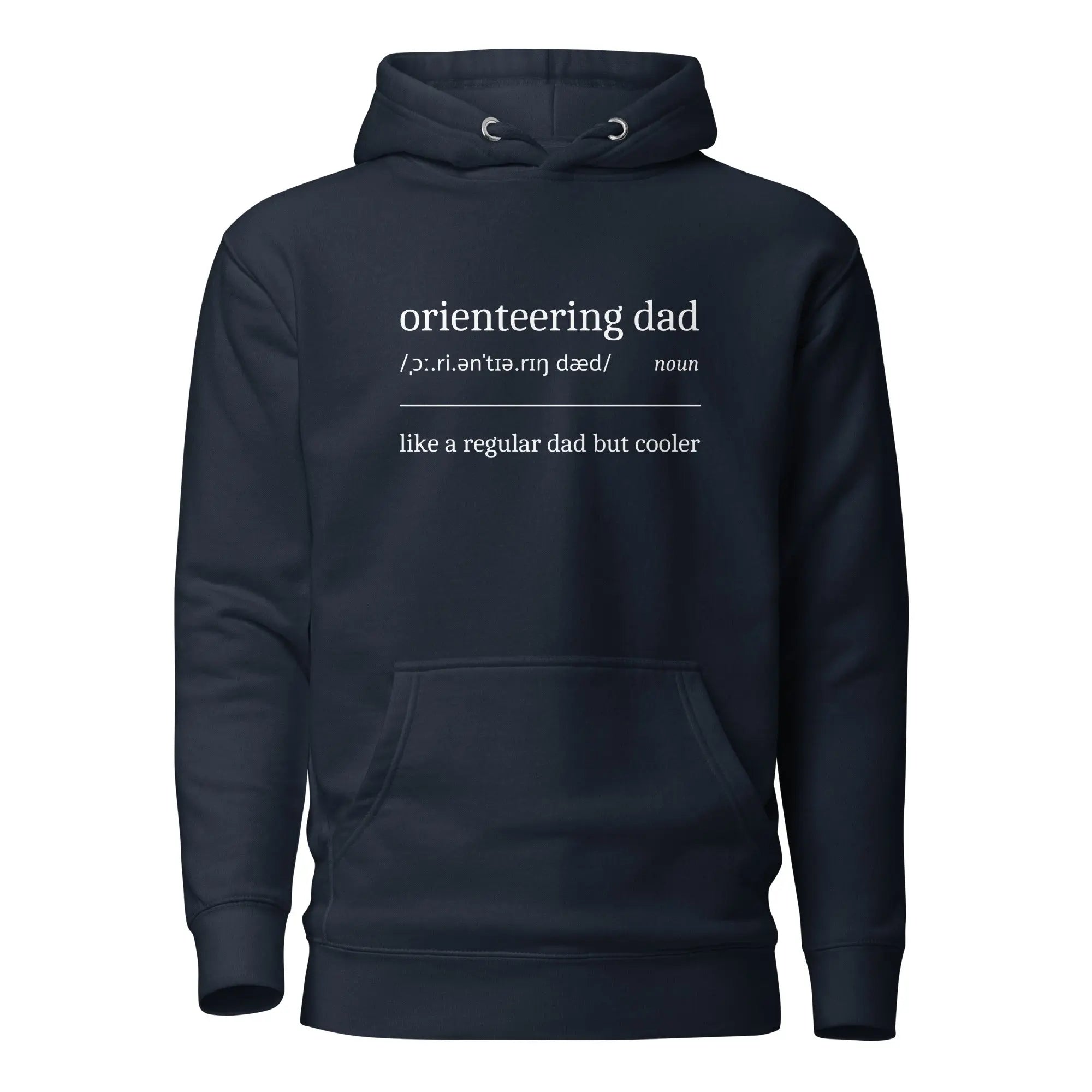Orienteering Dad Definition Hoodie 