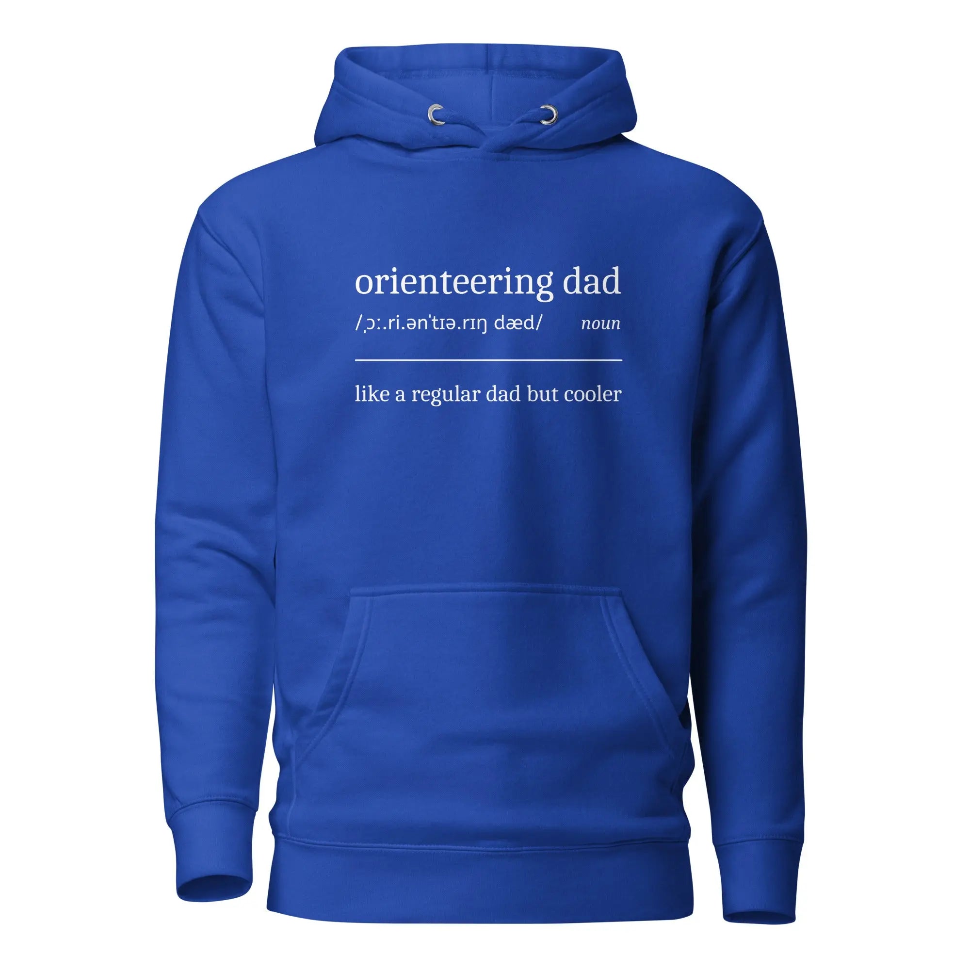 Orienteering Dad Definition Hoodie 
