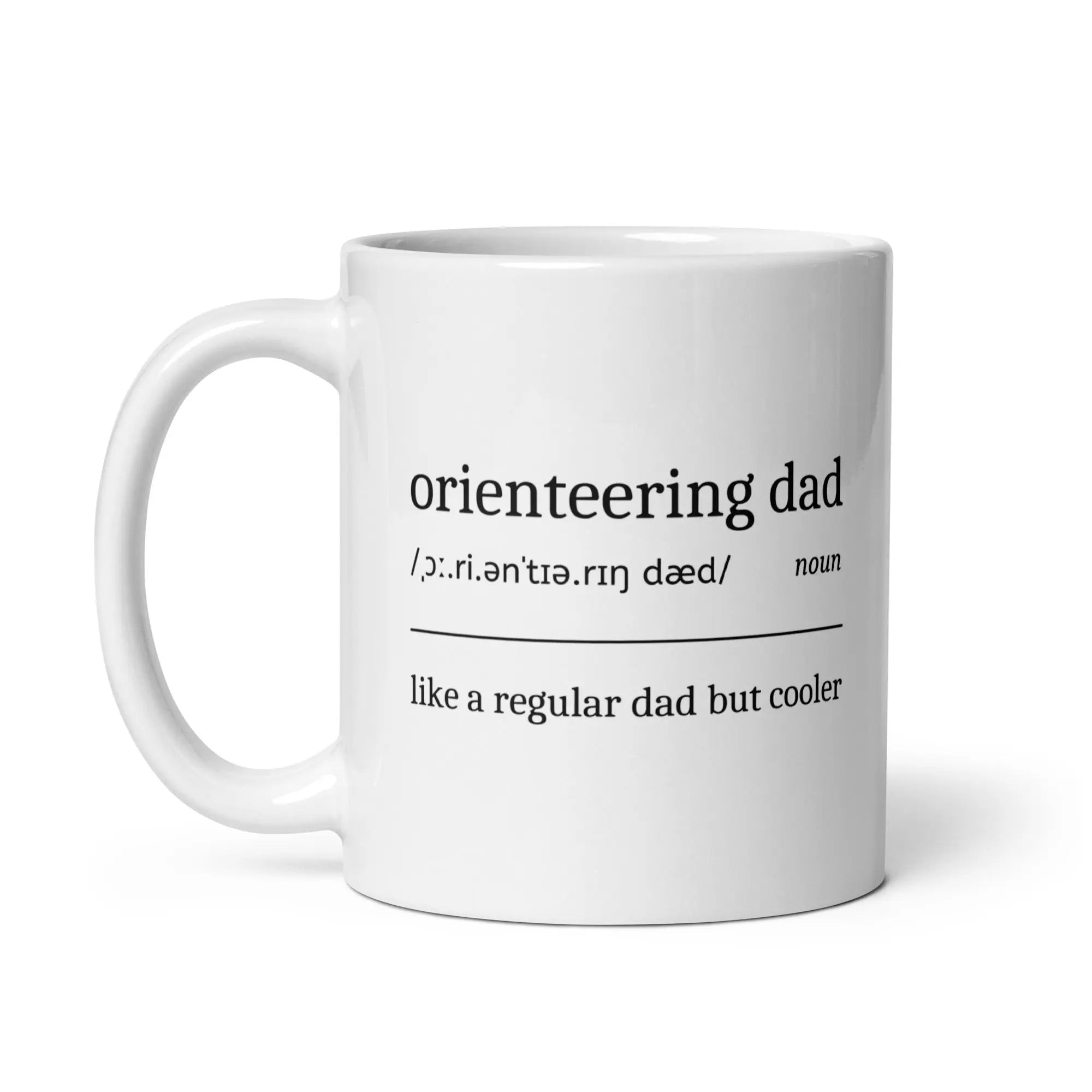 Orienteering Dad Definition Mug 
