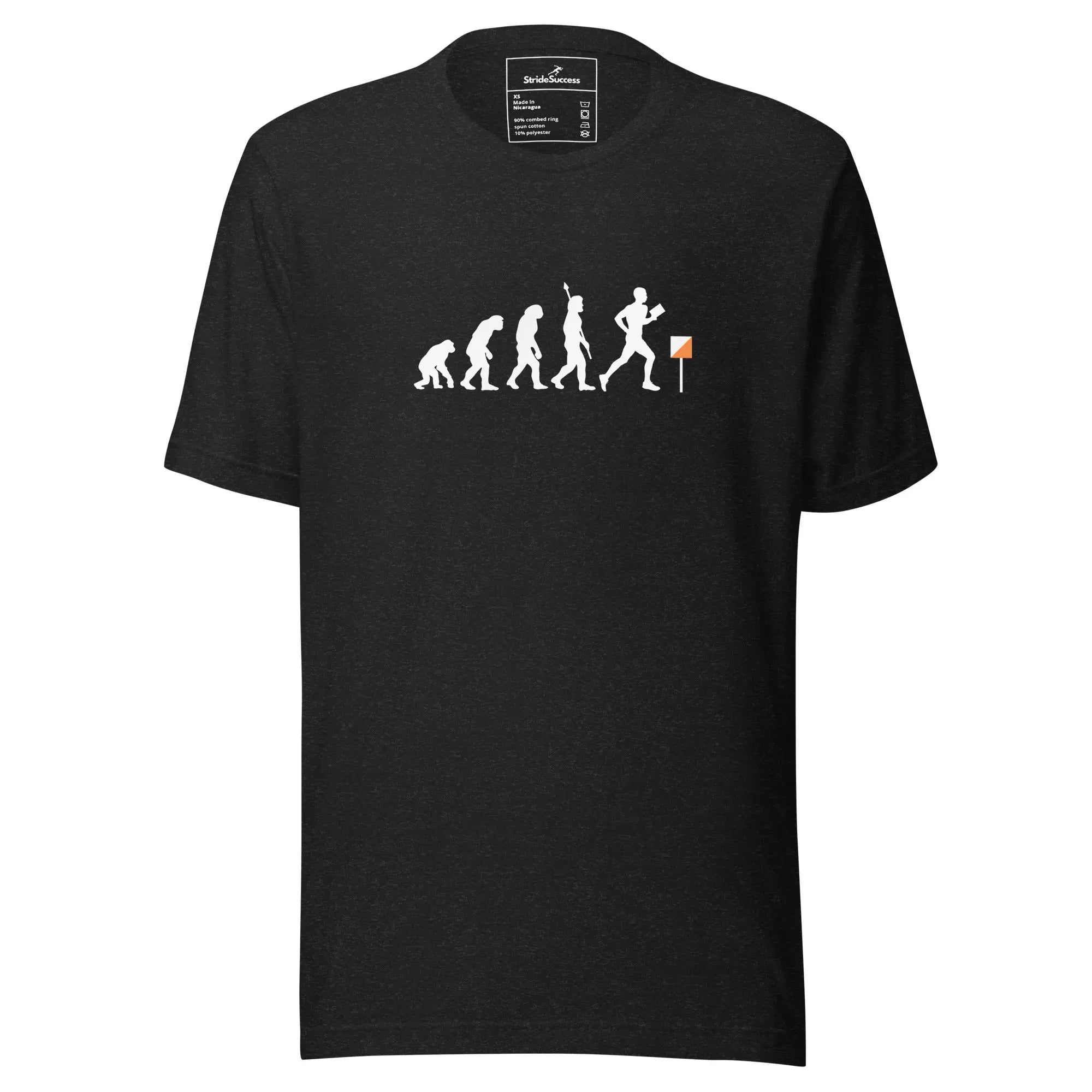 Orienteering Human Evolution T-shirt 