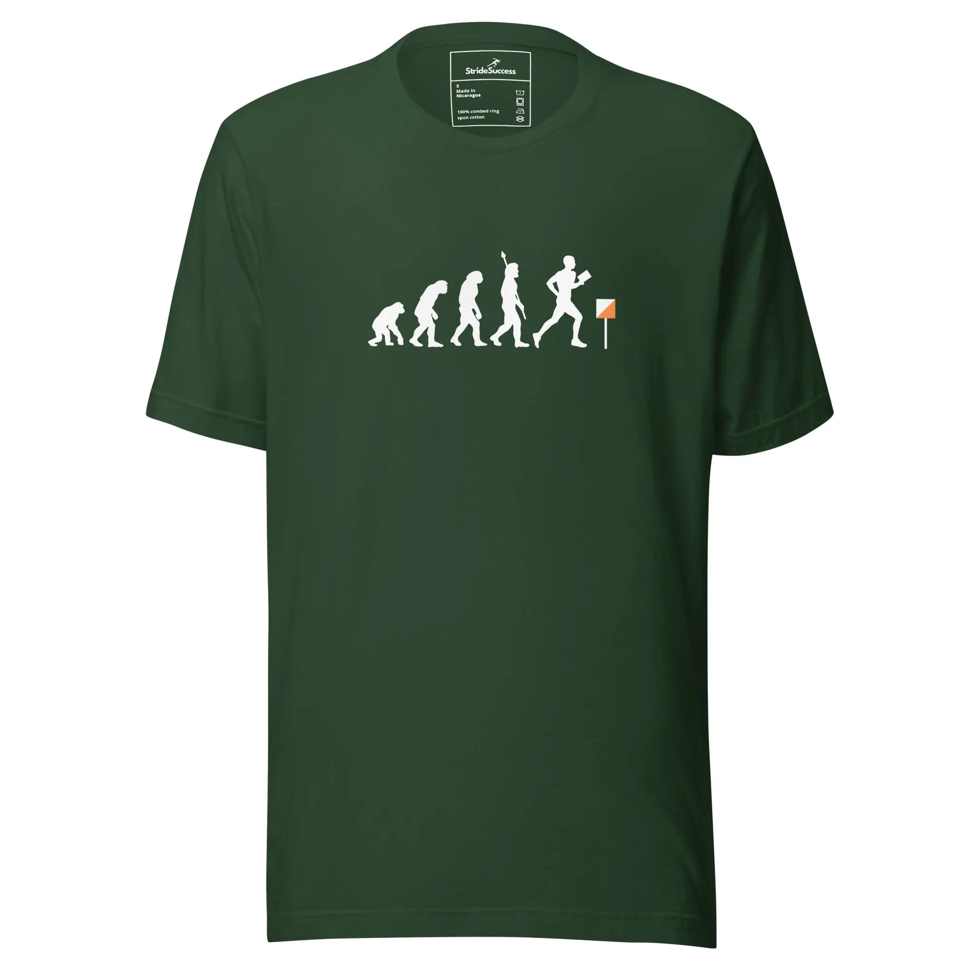 Orienteering Human Evolution T-shirt 