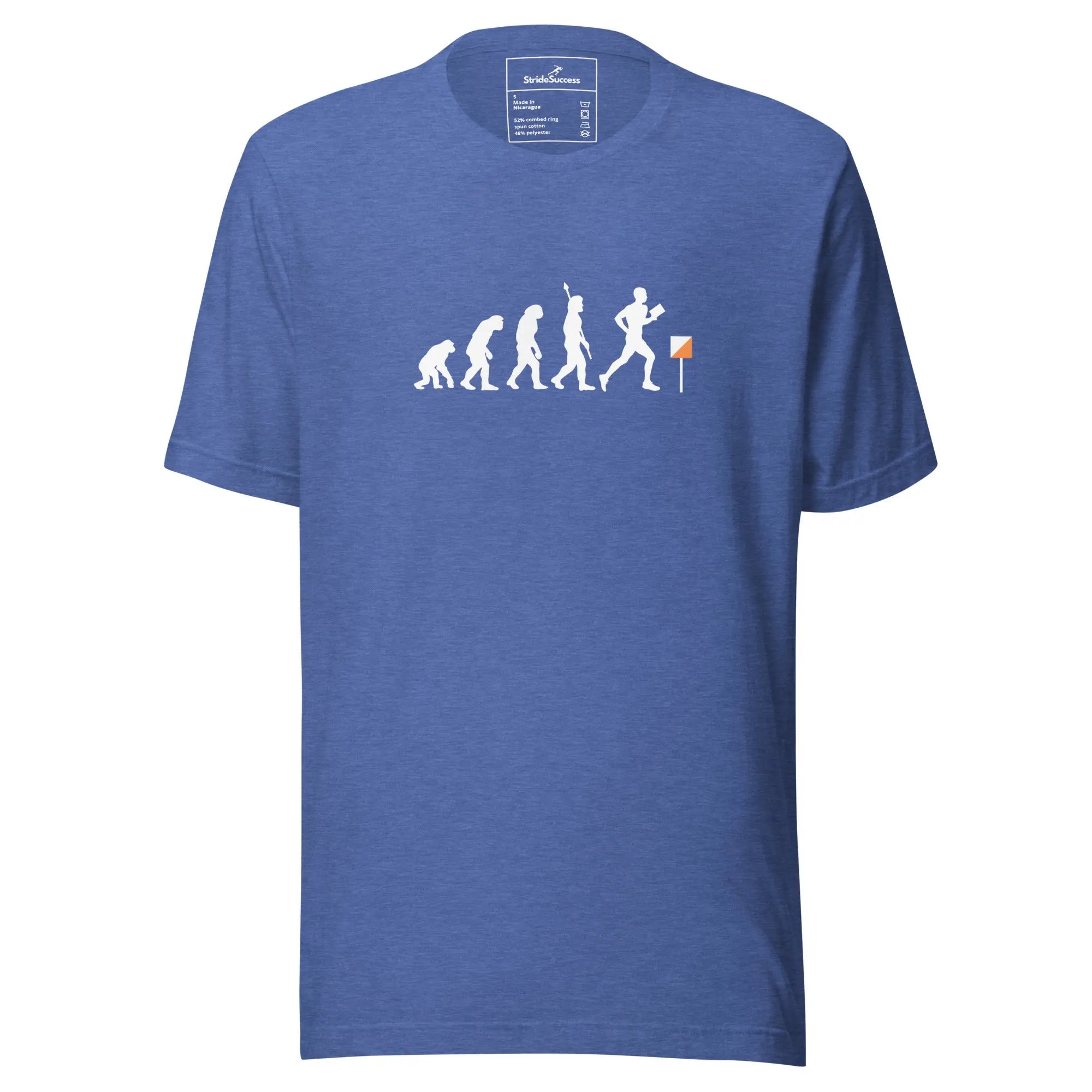 Orienteering Human Evolution T-shirt 