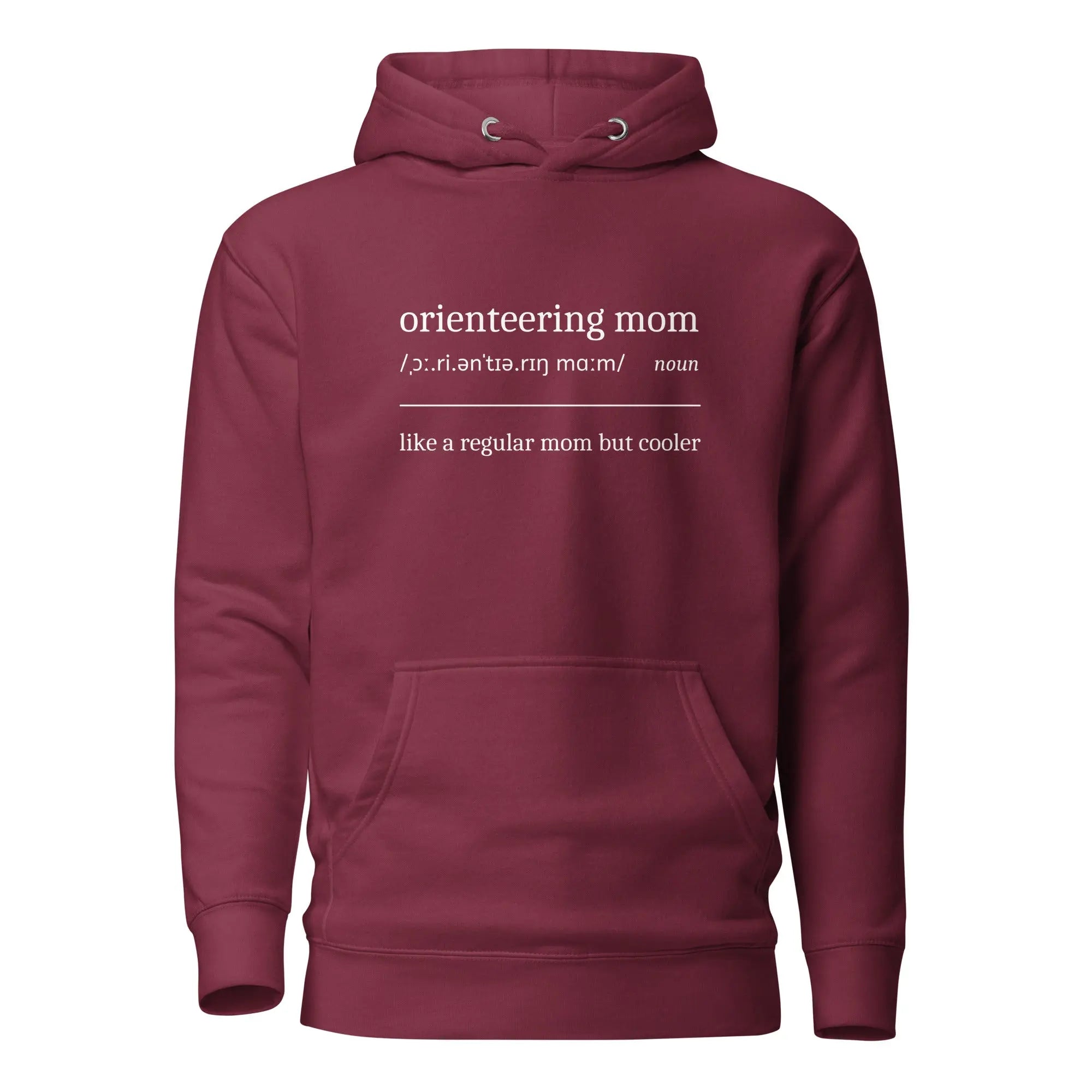 Orienteering Mom Definition Hoodie 