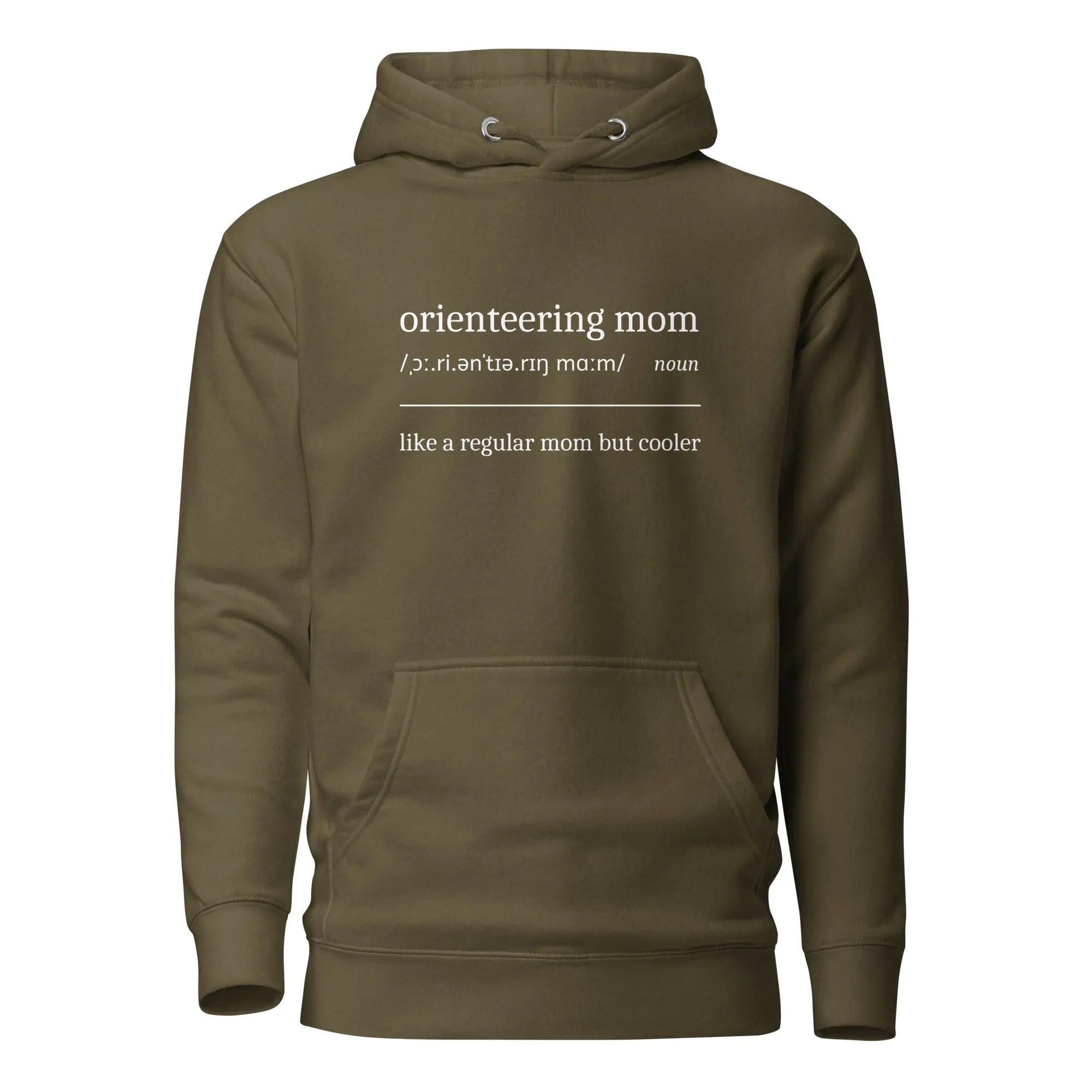 Orienteering Mom Definition Hoodie 
