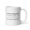 Orienteering Mom Definition Mug 