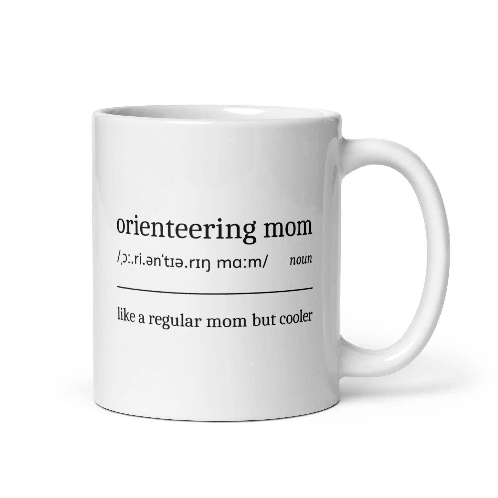 Orienteering Mom Definition Mug 
