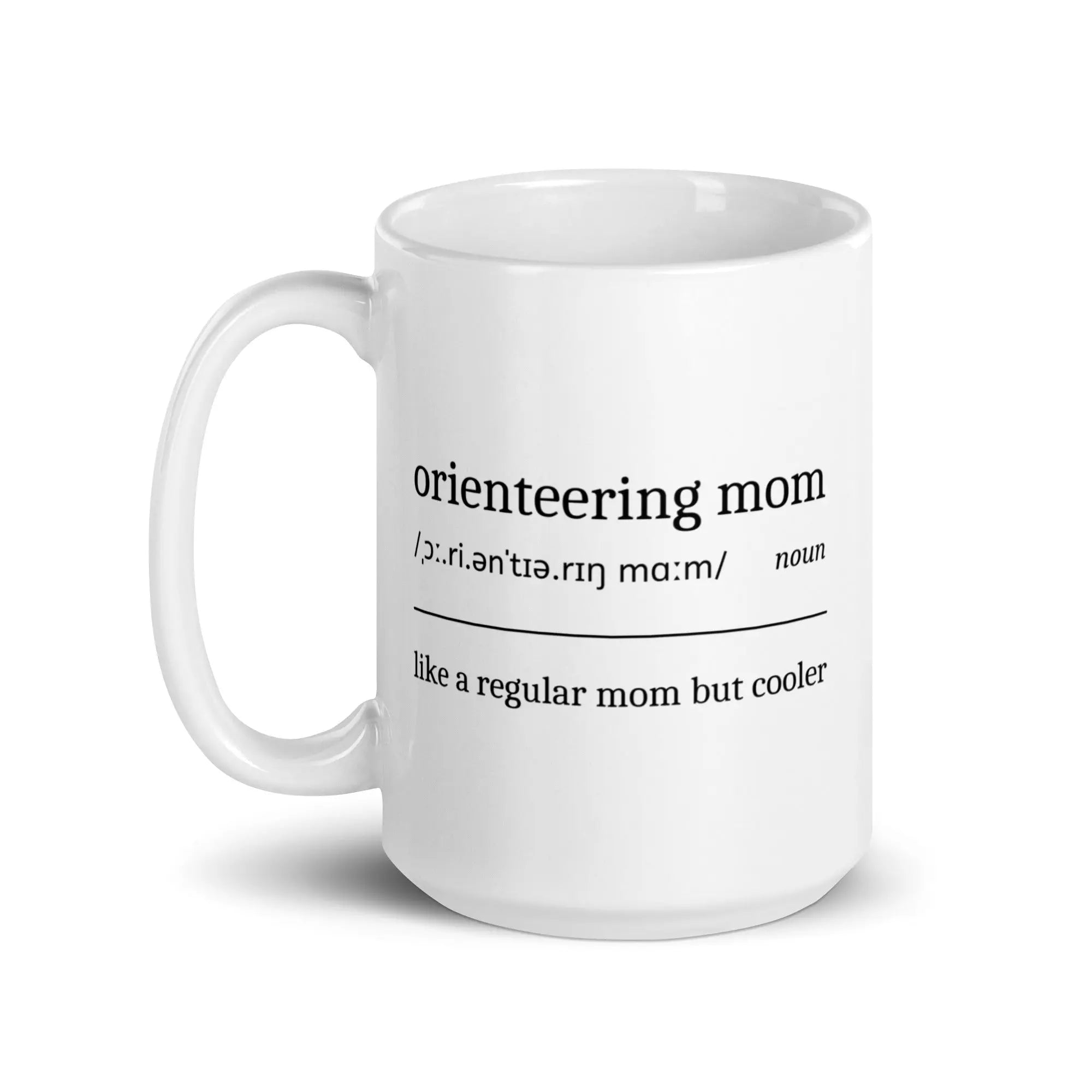 Orienteering Mom Definition Mug 