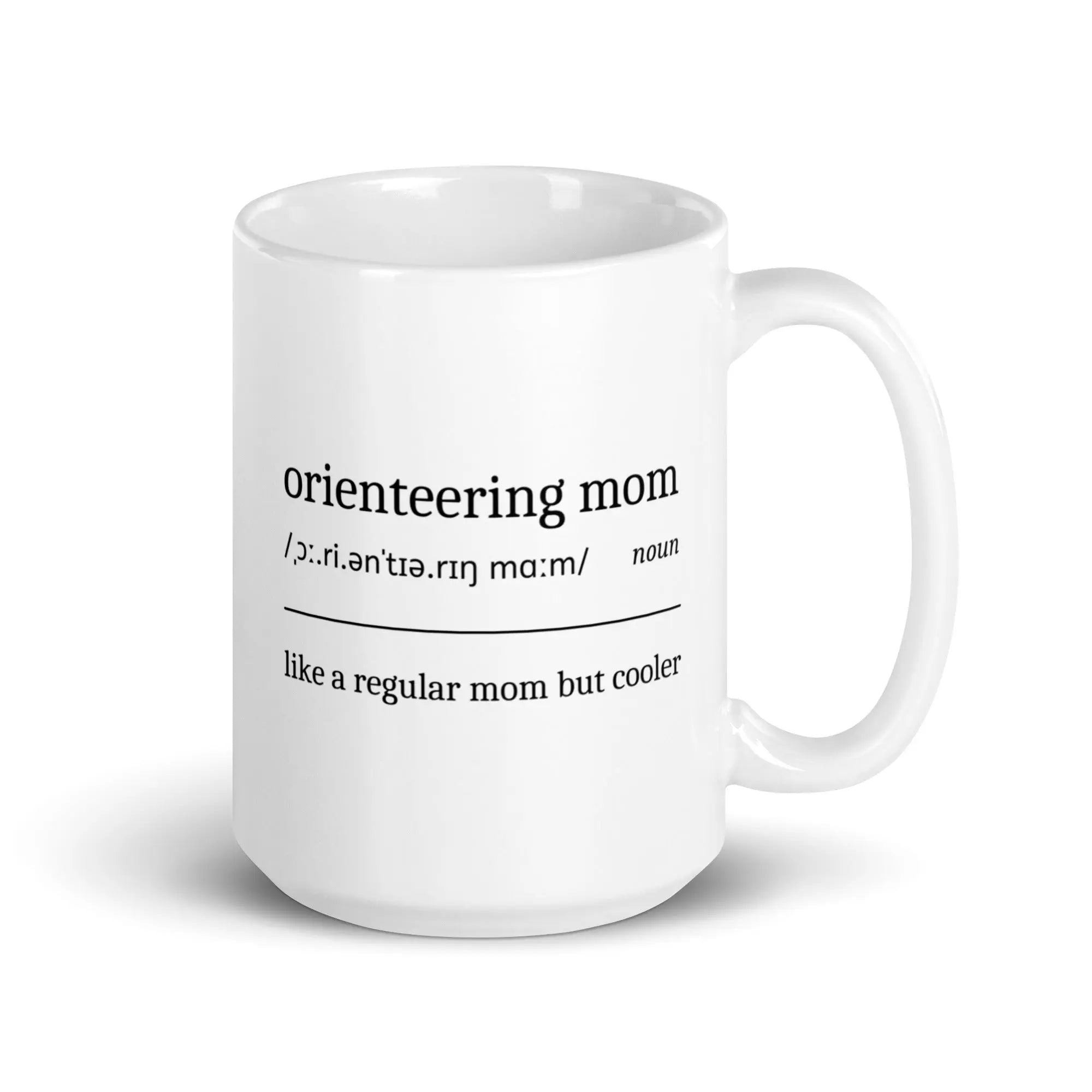 Orienteering Mom Definition Mug 