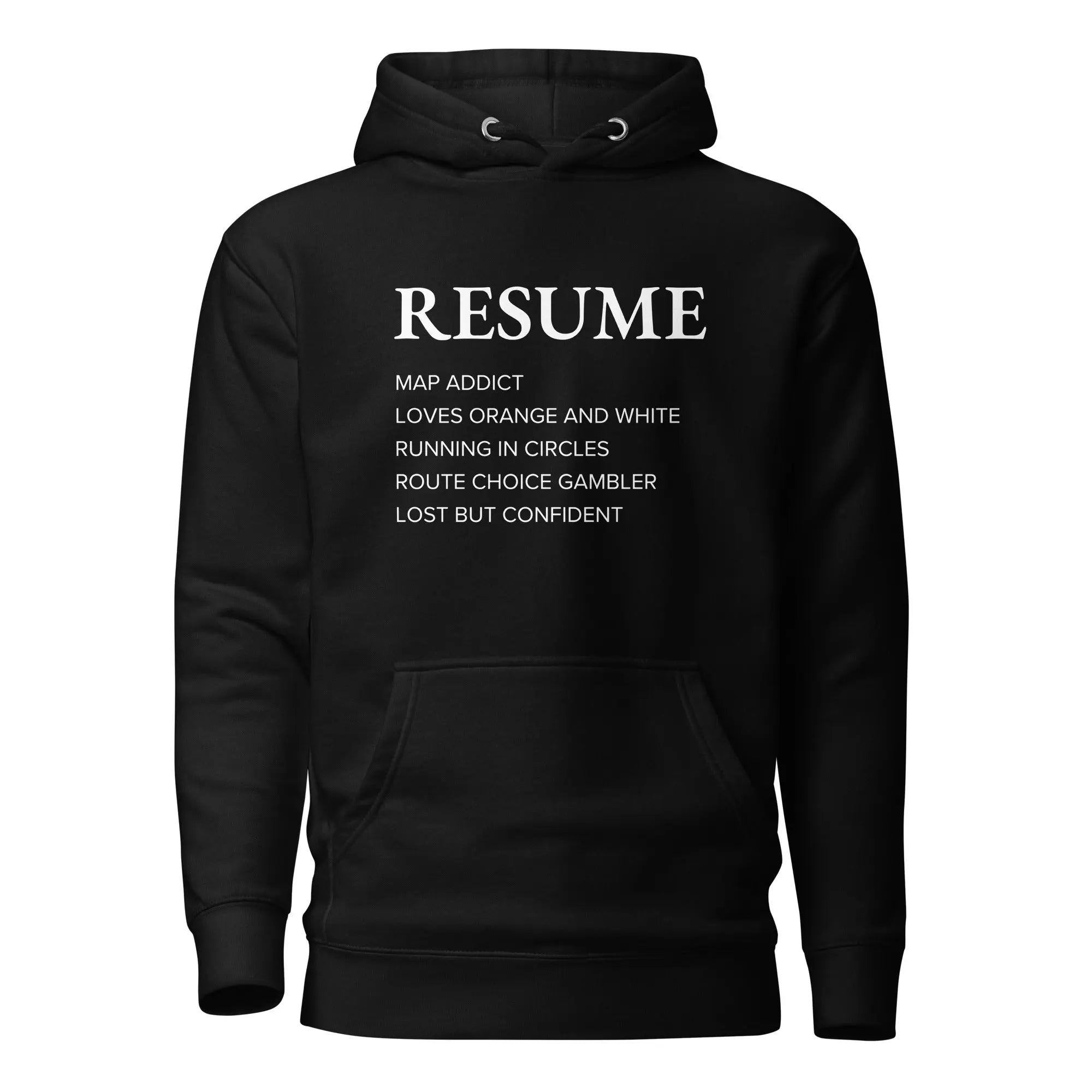 Orienteering Resume Hoodie 