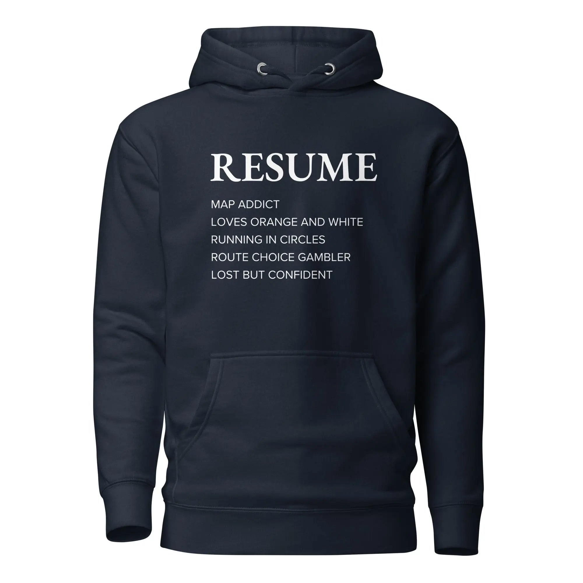 Orienteering Resume Hoodie 
