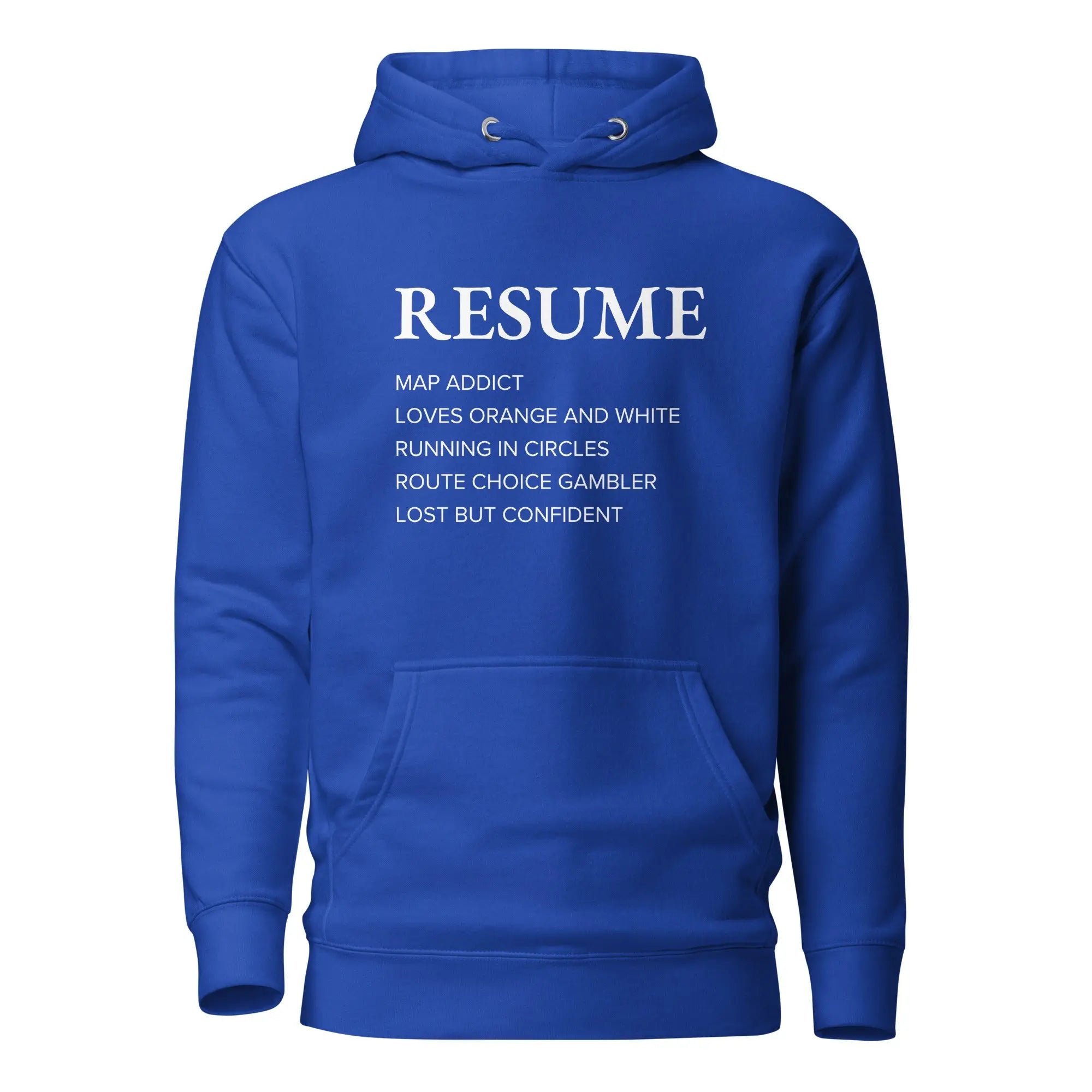 Orienteering Resume Hoodie 