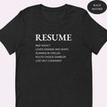 Orienteering Resume T-shirt 