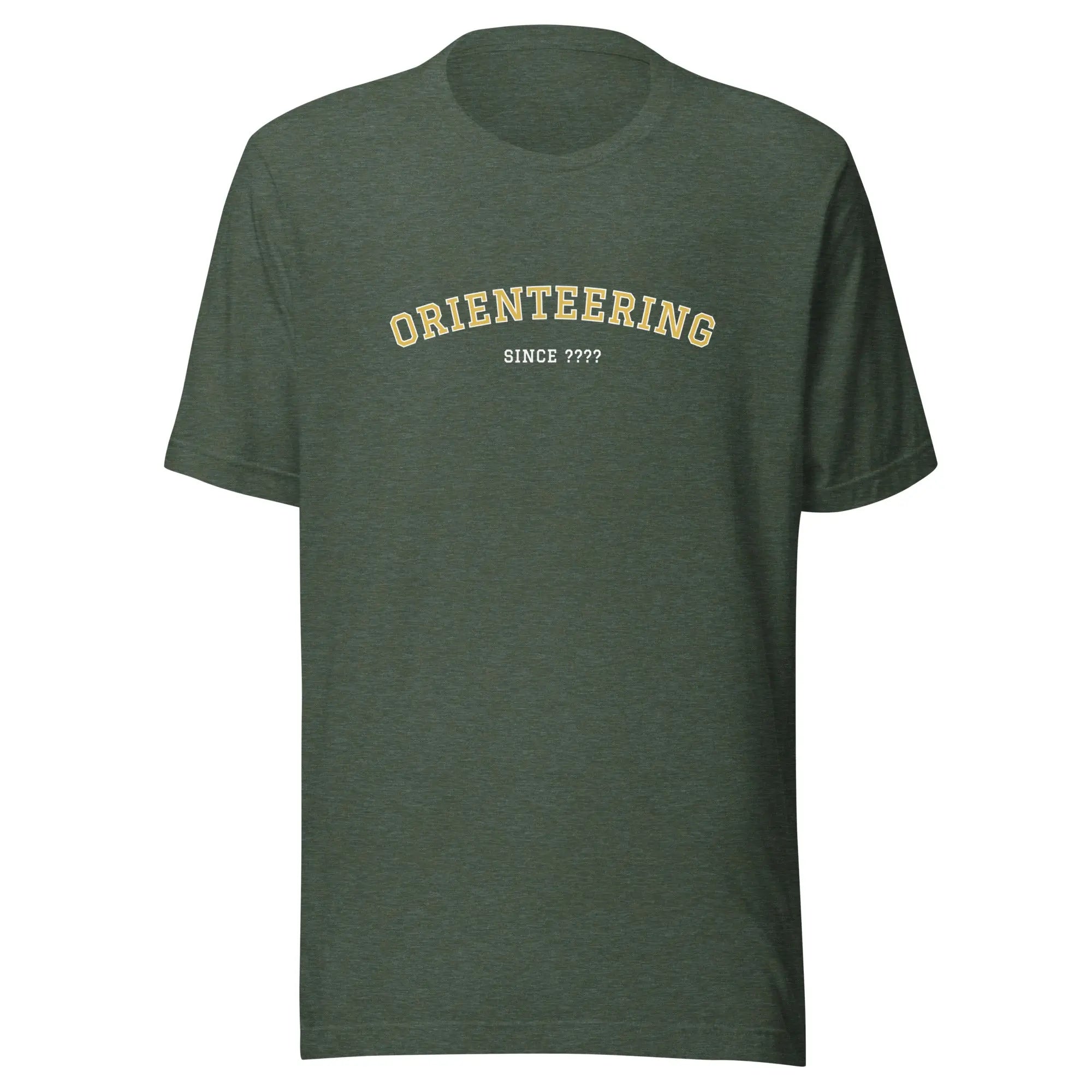 Orienteering Since Custom Year T-shirt 
