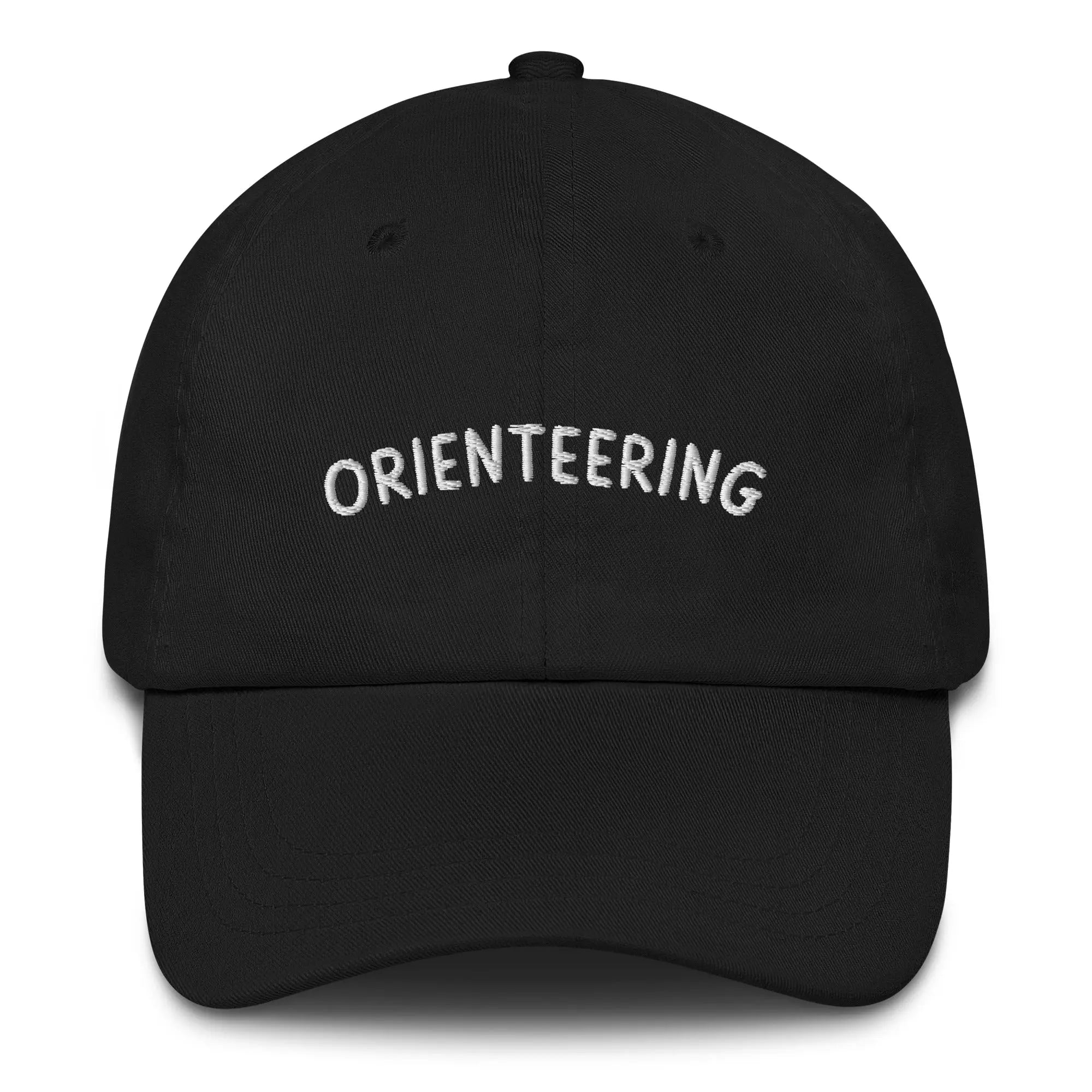 Orienteering Text Embroidered Cap 