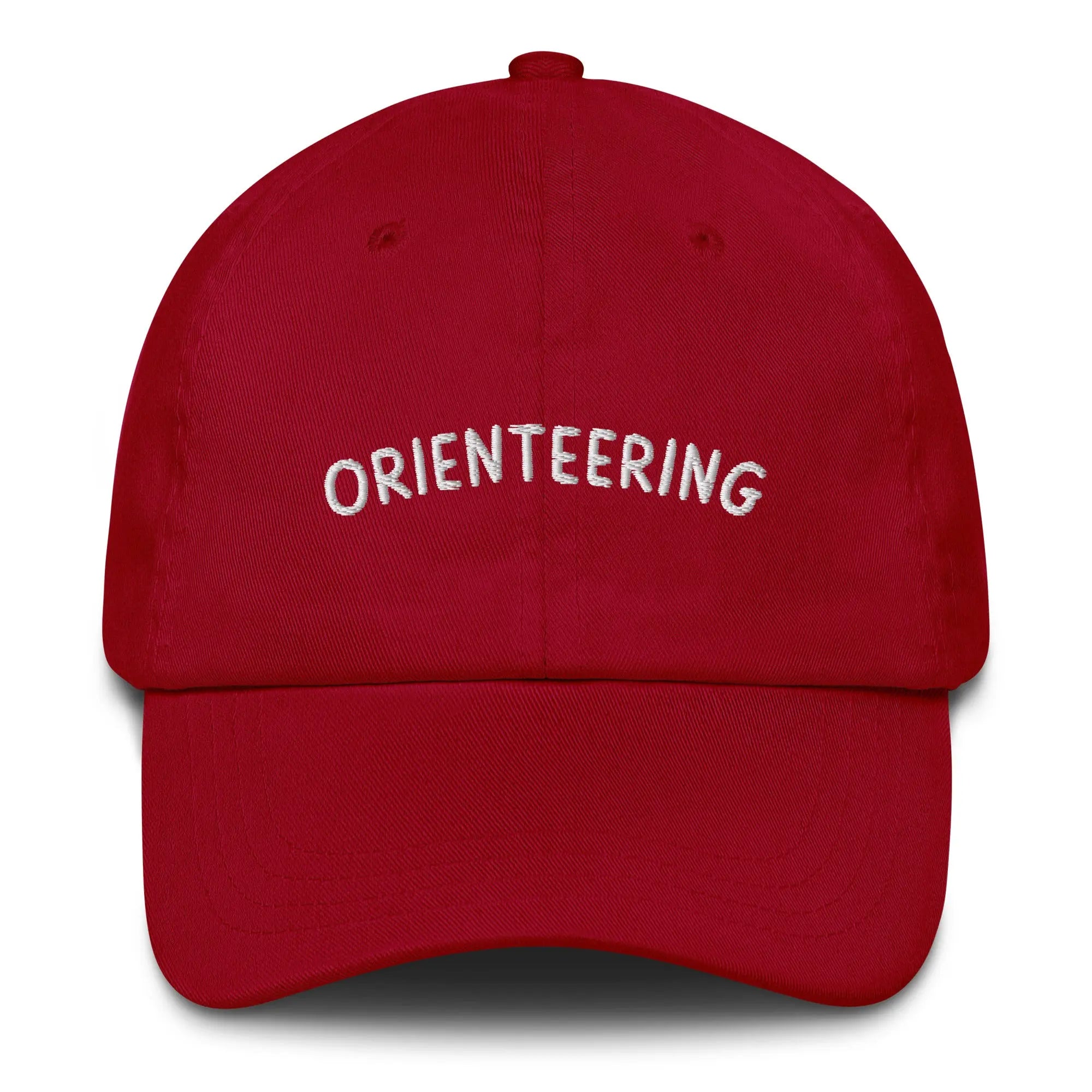 Orienteering Text Embroidered Cap 