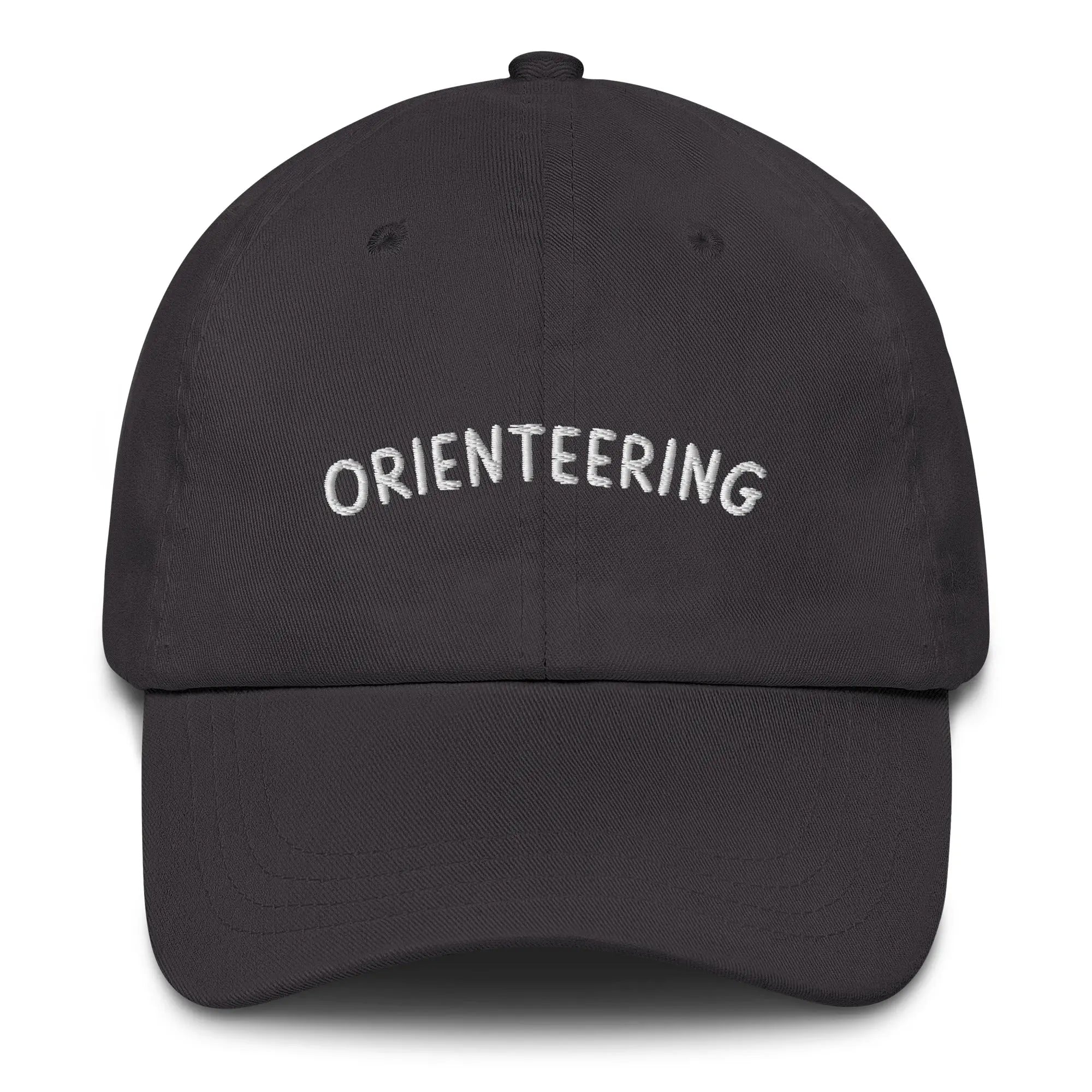 Orienteering Text Embroidered Cap 