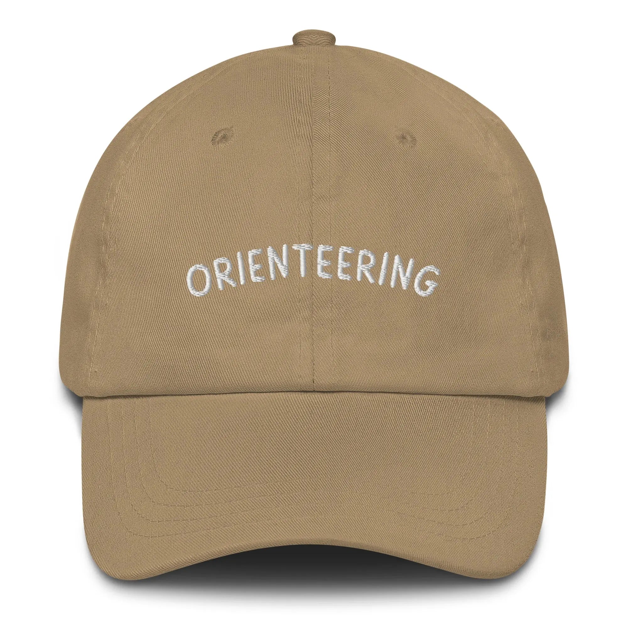 Orienteering Text Embroidered Cap 