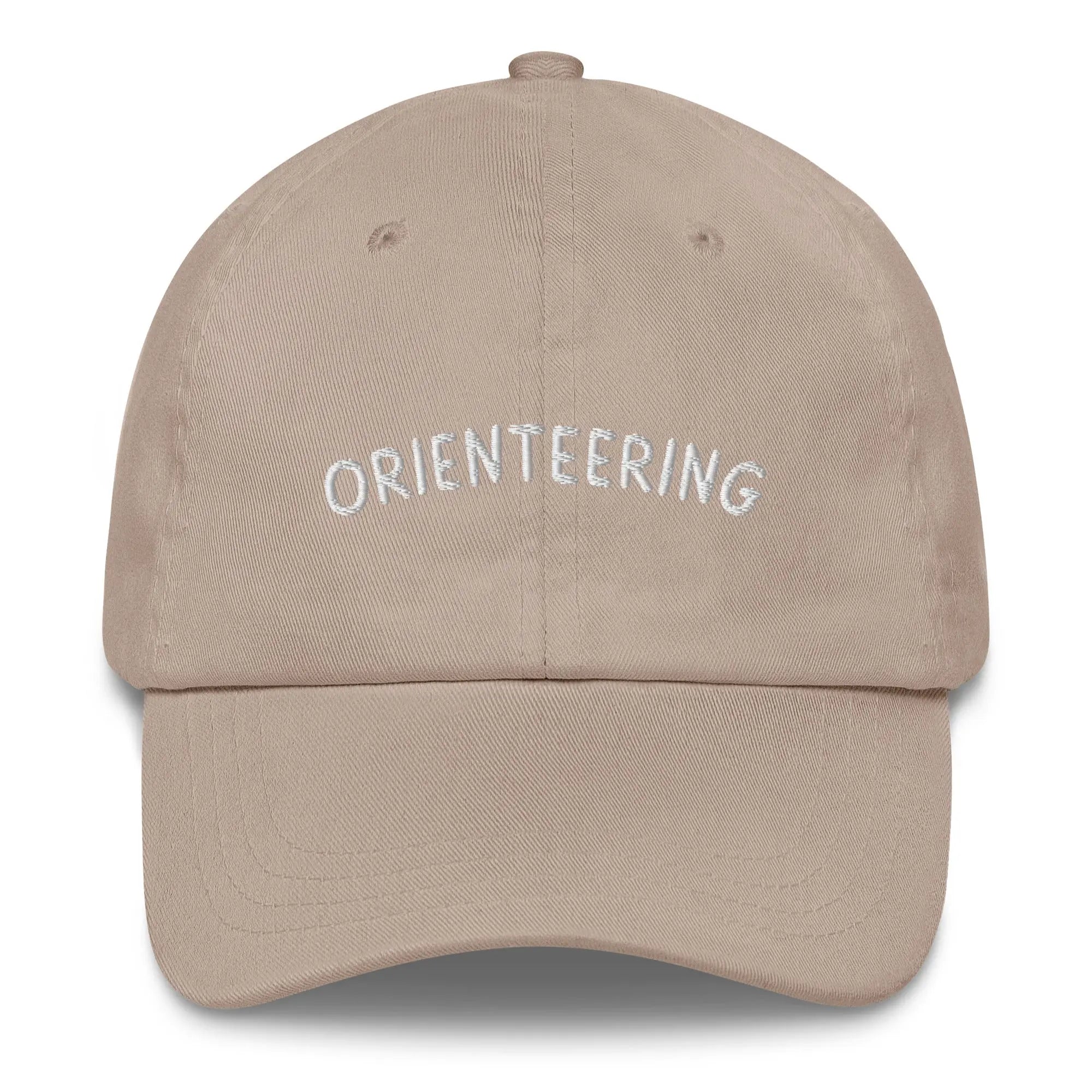 Orienteering Text Embroidered Cap 