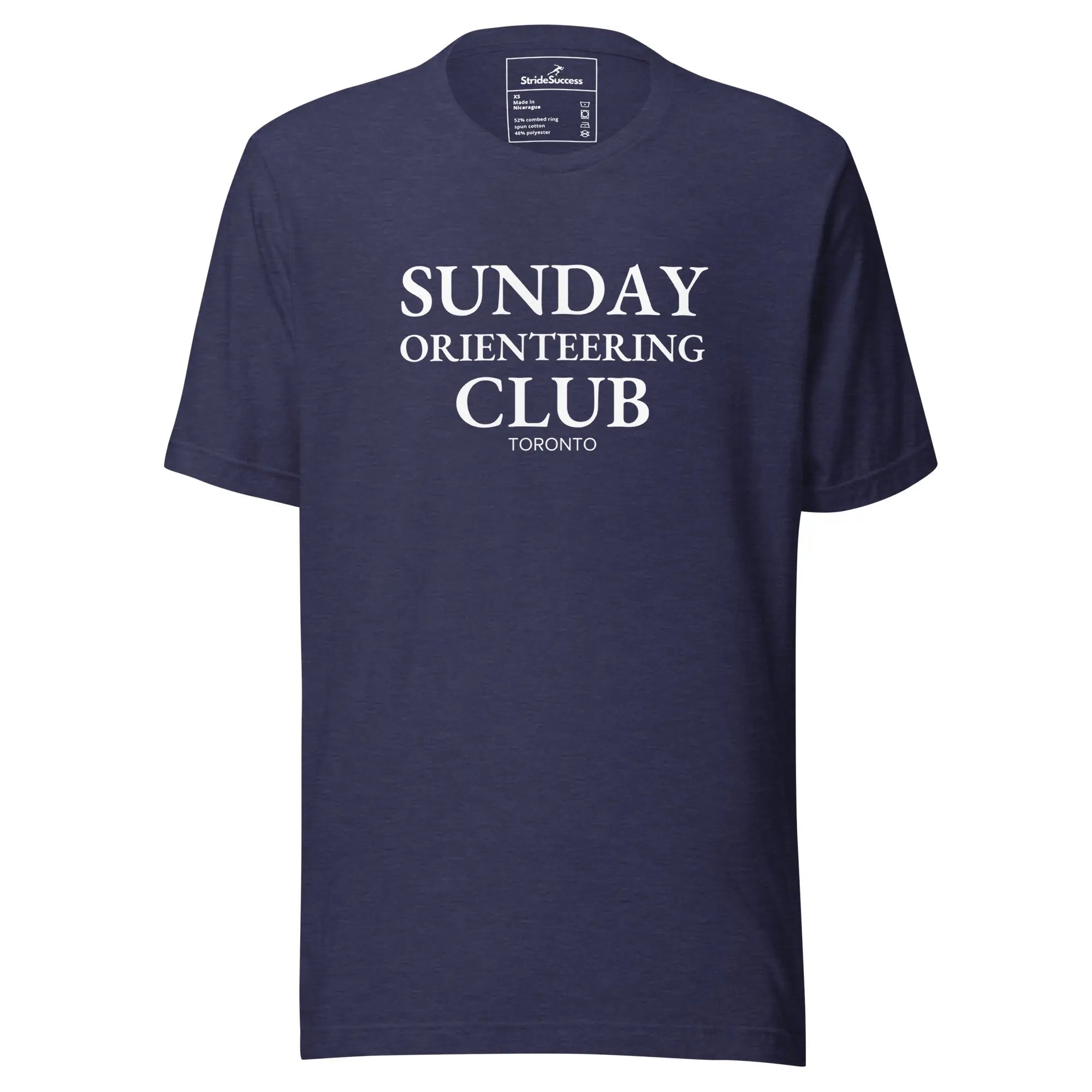 Custom City Sunday Orienteering Club T-Shirt 