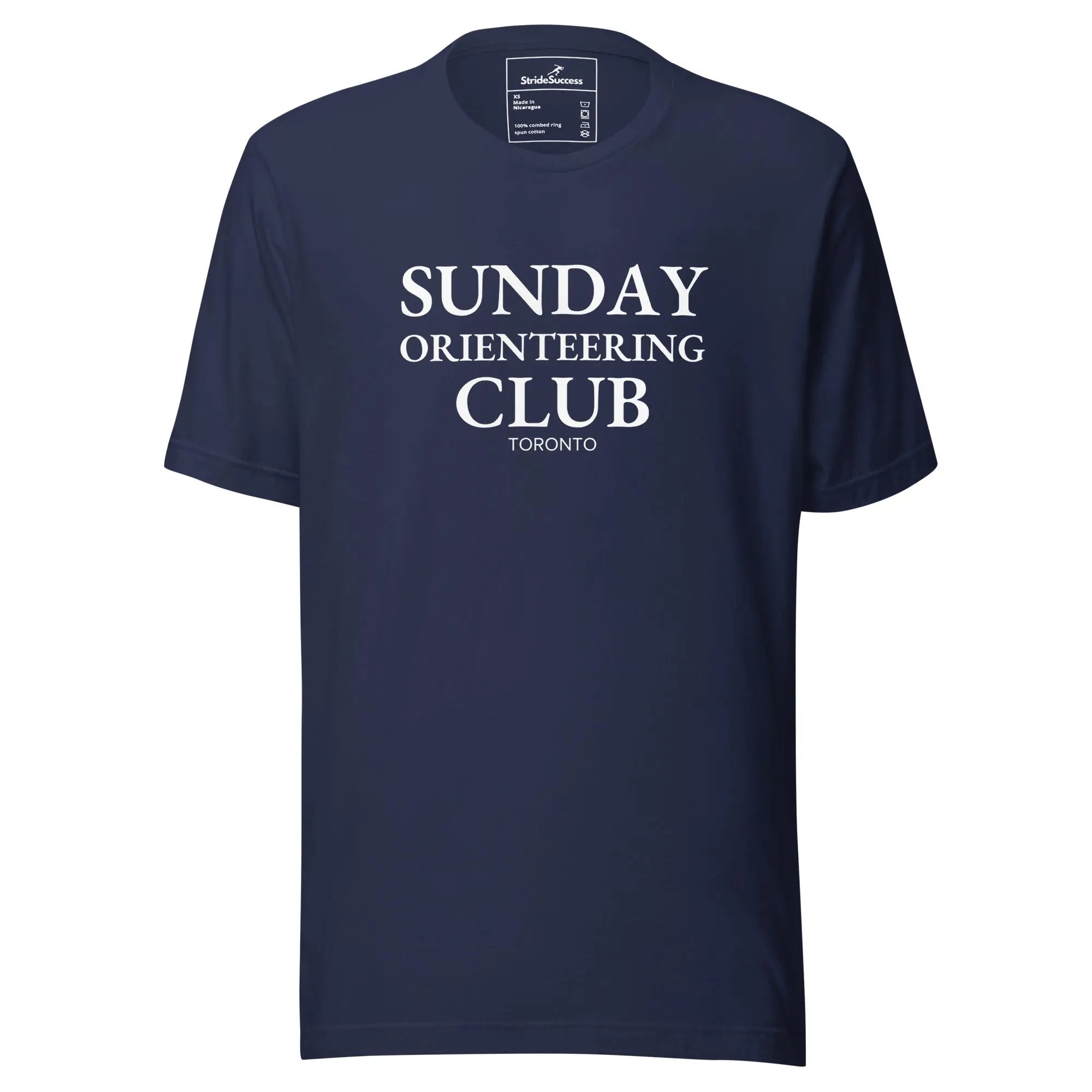 Custom City Sunday Orienteering Club T-Shirt 