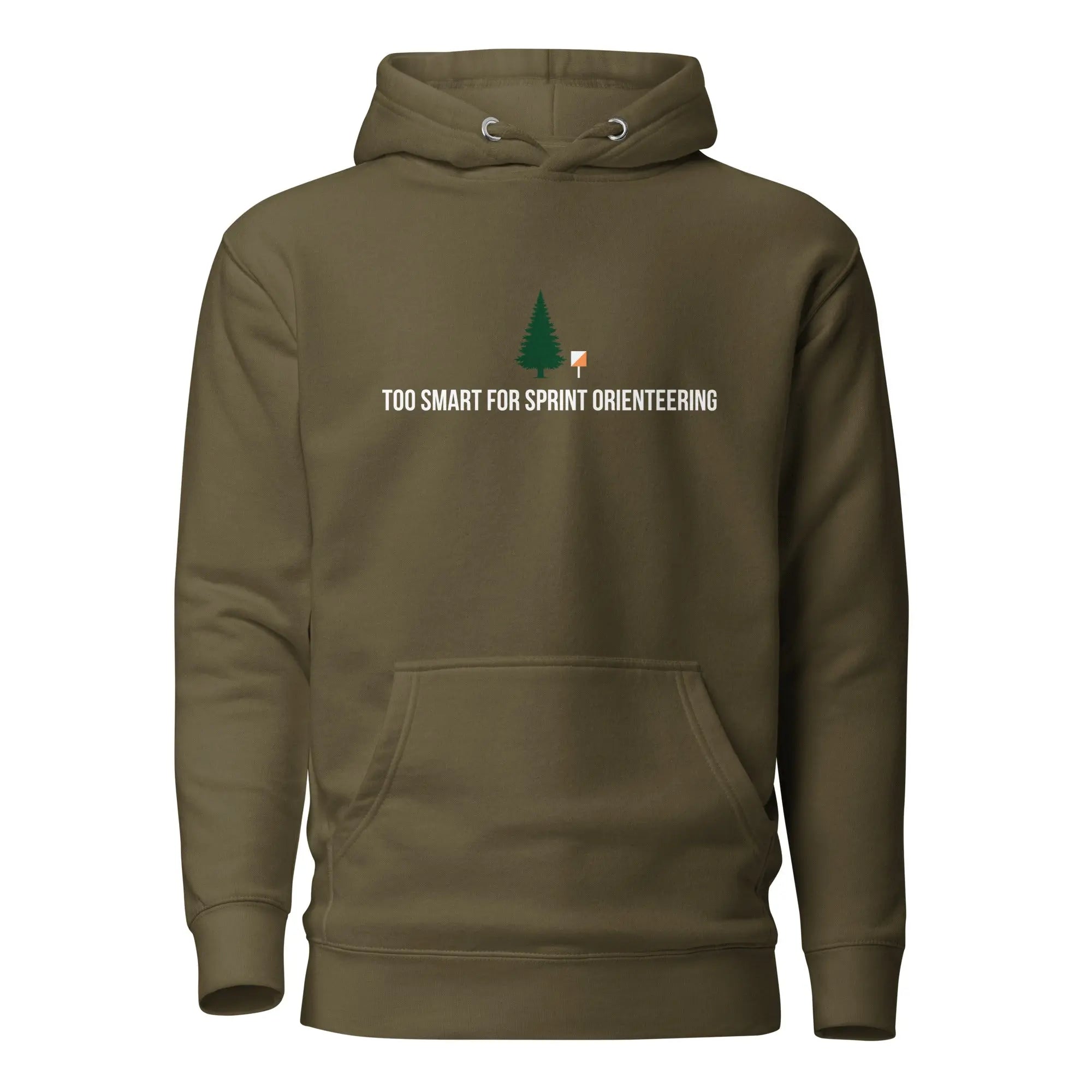 Too Smart for Sprint Orienteering Hoodie 