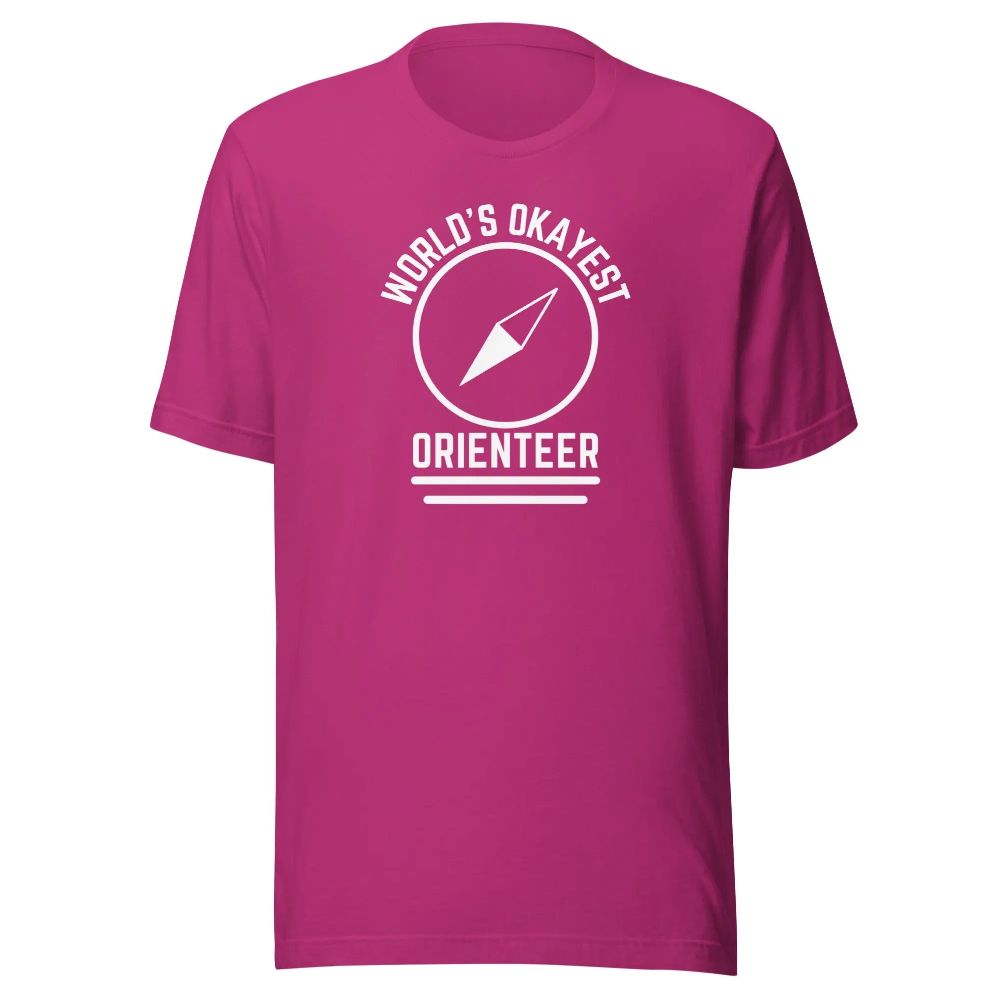 World's Okayest Orienteer T-shirt 