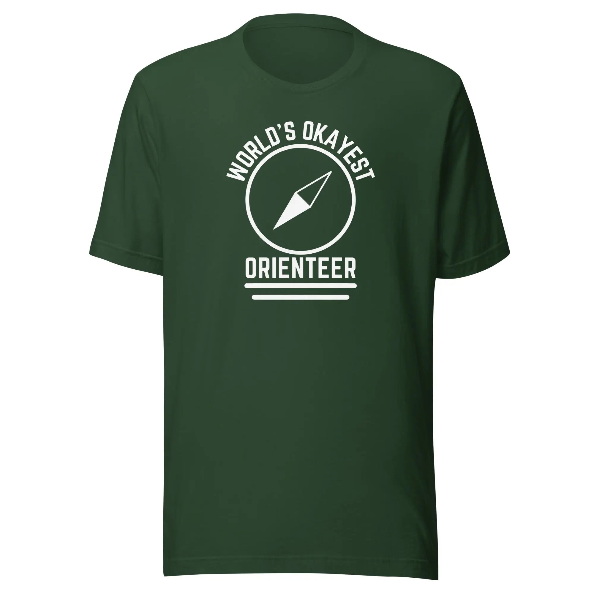 World's Okayest Orienteer T-shirt 