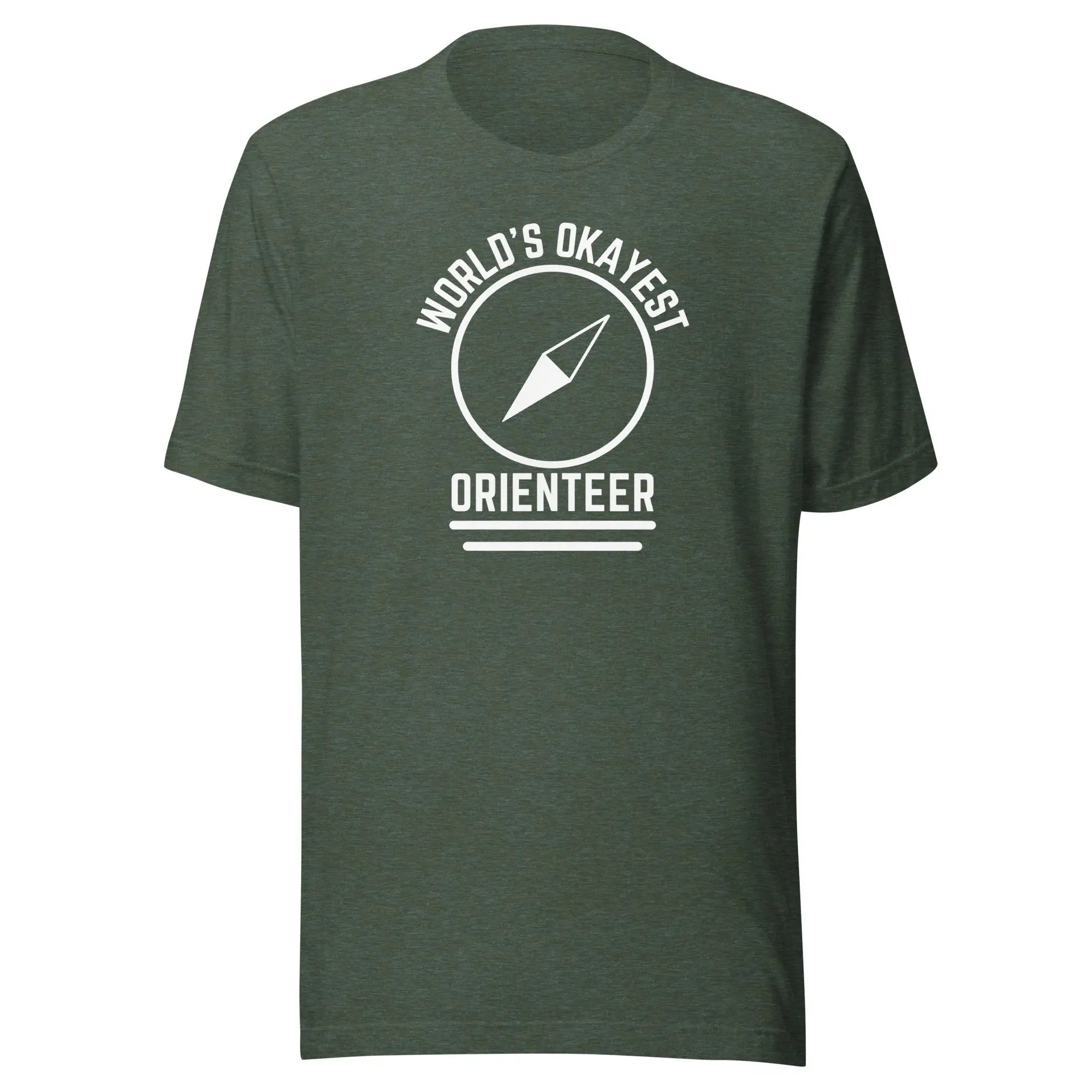 World's Okayest Orienteer T-shirt 